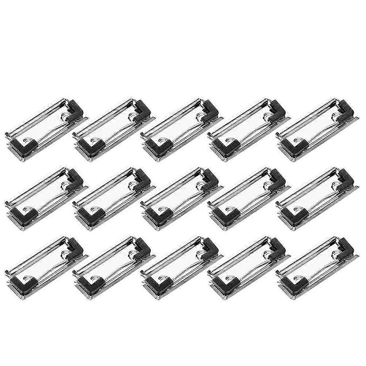 50Pcs clipboard clip μπορεί να εγκατασταθεί σκληρός πίνακας clip πρόχειρο clip χαρτικά μεταλλικά clip άνοιξη cl