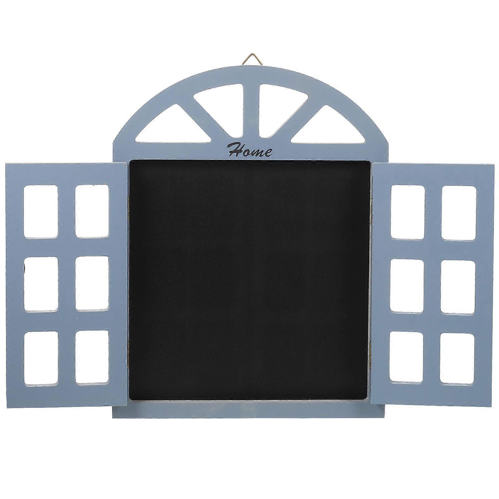 Multi Functional Window View Chalkboard Wooden Message Board for Restaurant Decor Multi Function 1Pcs