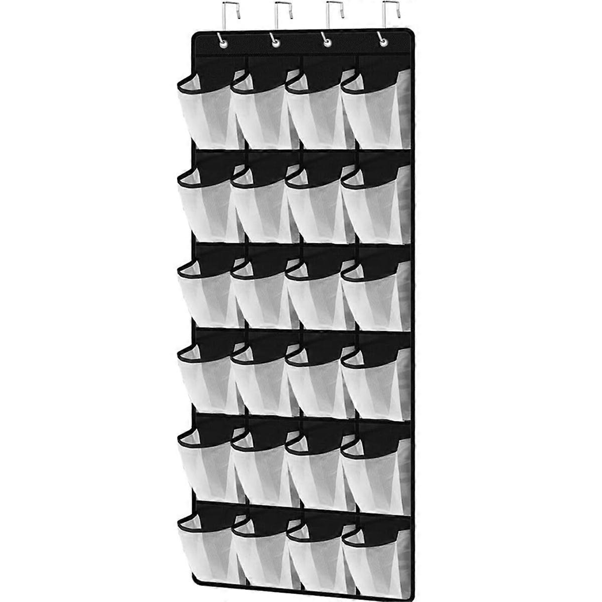 Non-Slip Breathable Large Space Mesh Pocket Shoe Storage Rack