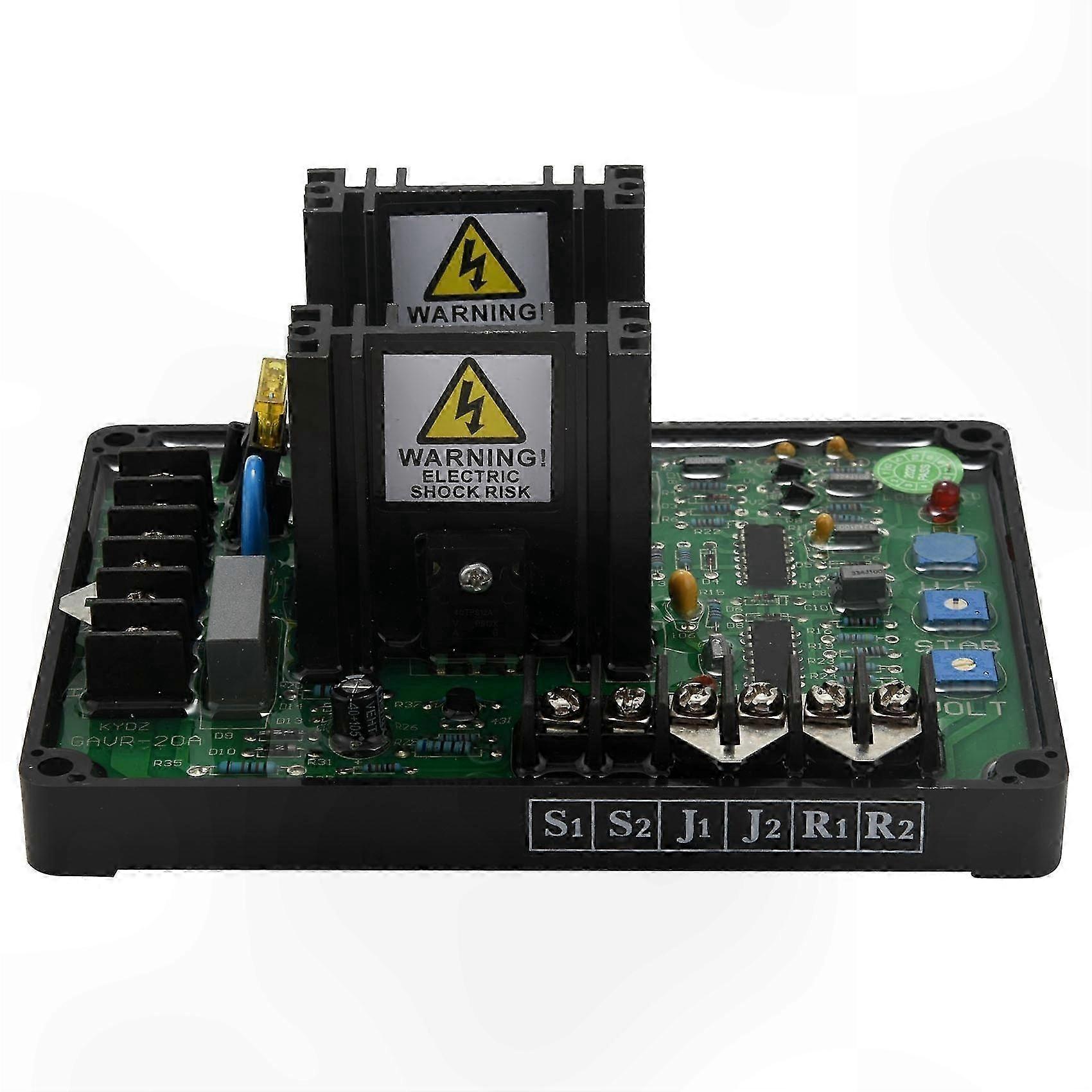Brushless AVR Technology Voltage Regulator, 20A for Generators and Power Systems