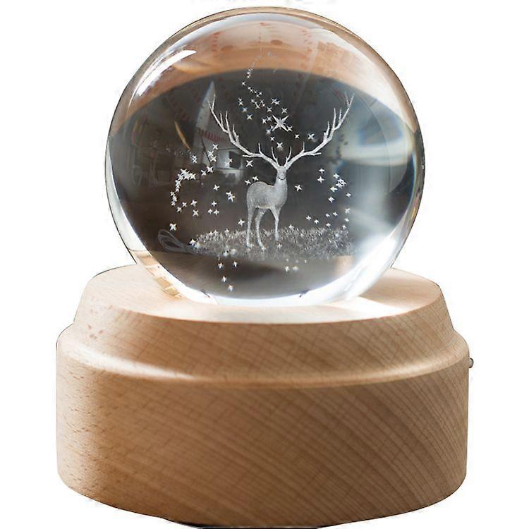 Fantasy crystal ball music box