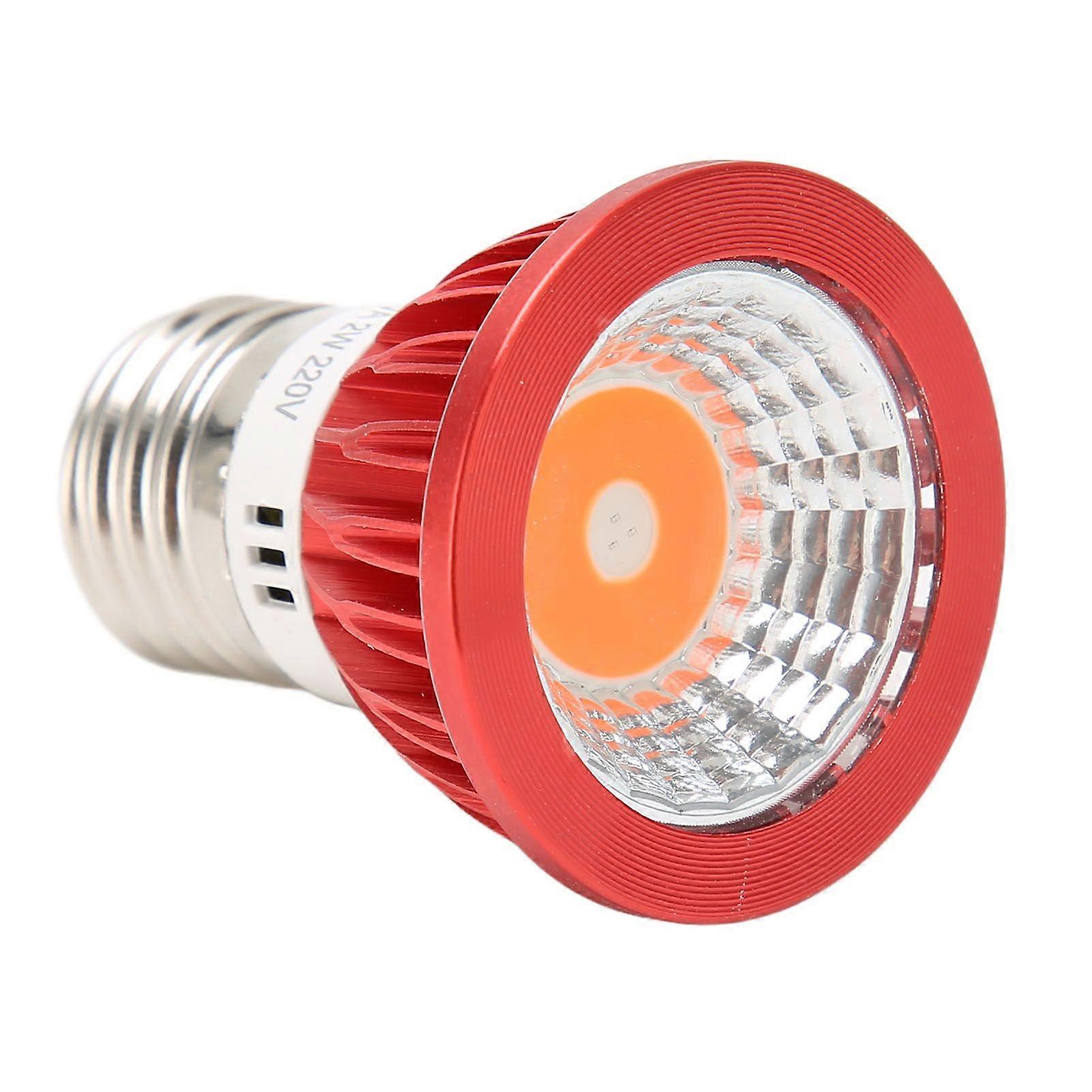 Reptile Heat Lamp Bulb Infrared Simulation Natural Lighting Turtle Basking Light Bulb for Reptiles Amphibian 2W 220V