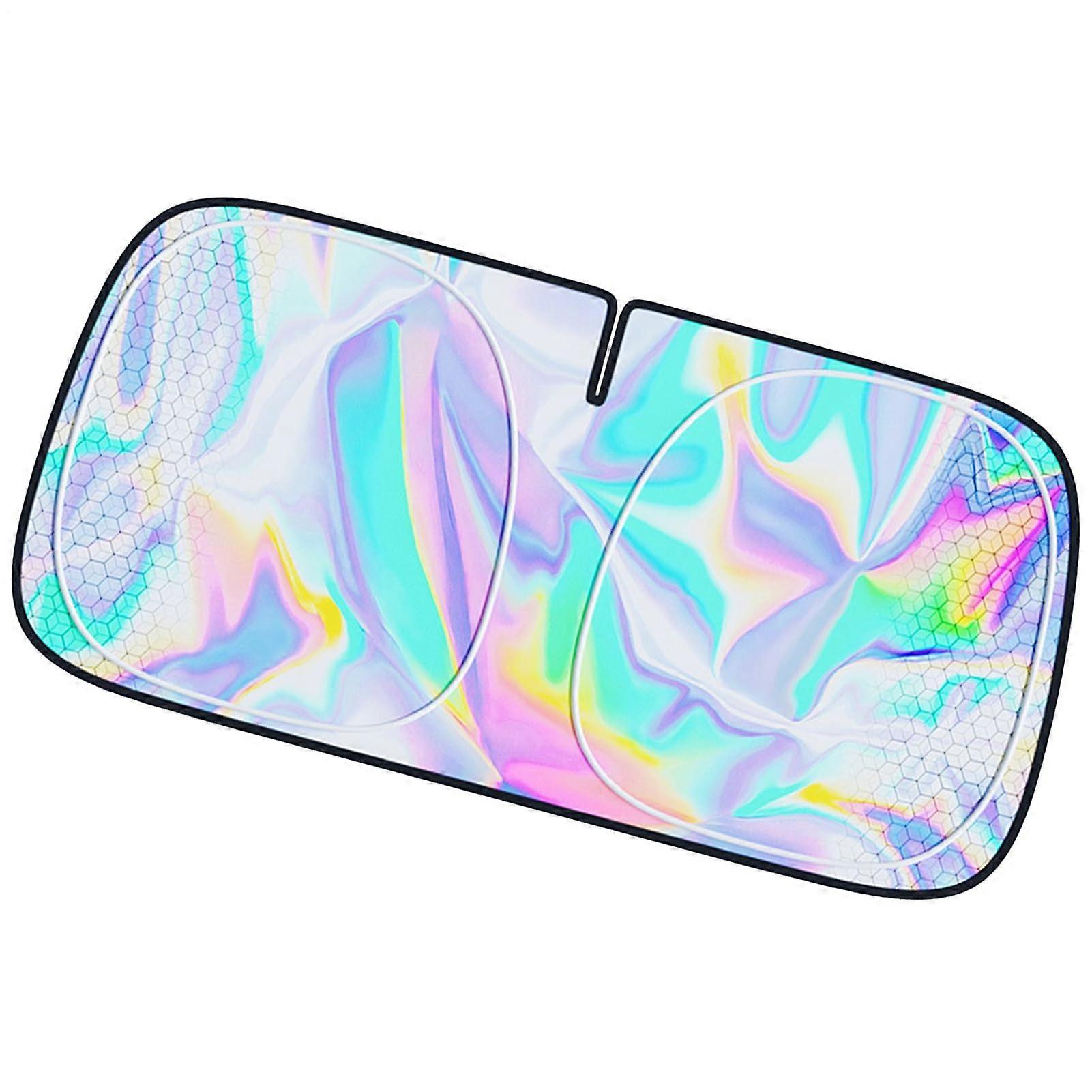 Windshield Sun Shade - UV Blocking Front Windshield Protector for Cars, SUVs, and Trucks, Ideal for Summer Travel and Outdoor Use