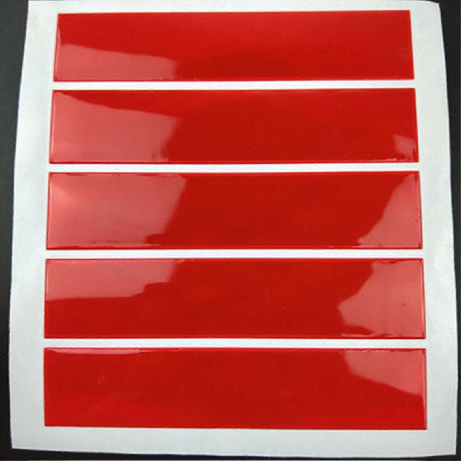 2-Pack Reflective Stickers for Bikes, Helmets, Vehicles, Clothing - 11 Colors for Enhanced Visibility and Safety
