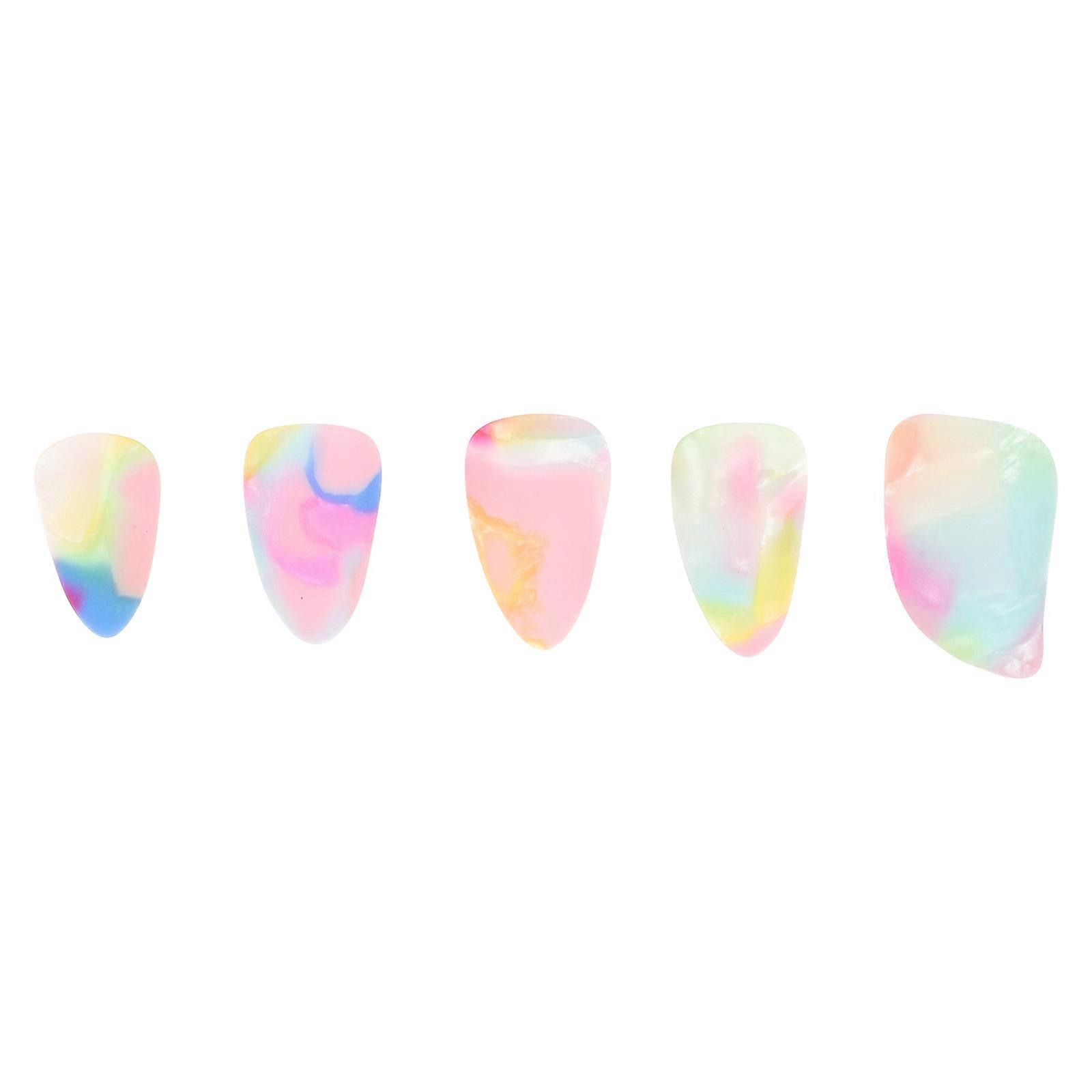 Lute Accessories Nylon Fake Nails for Protection 2Sets