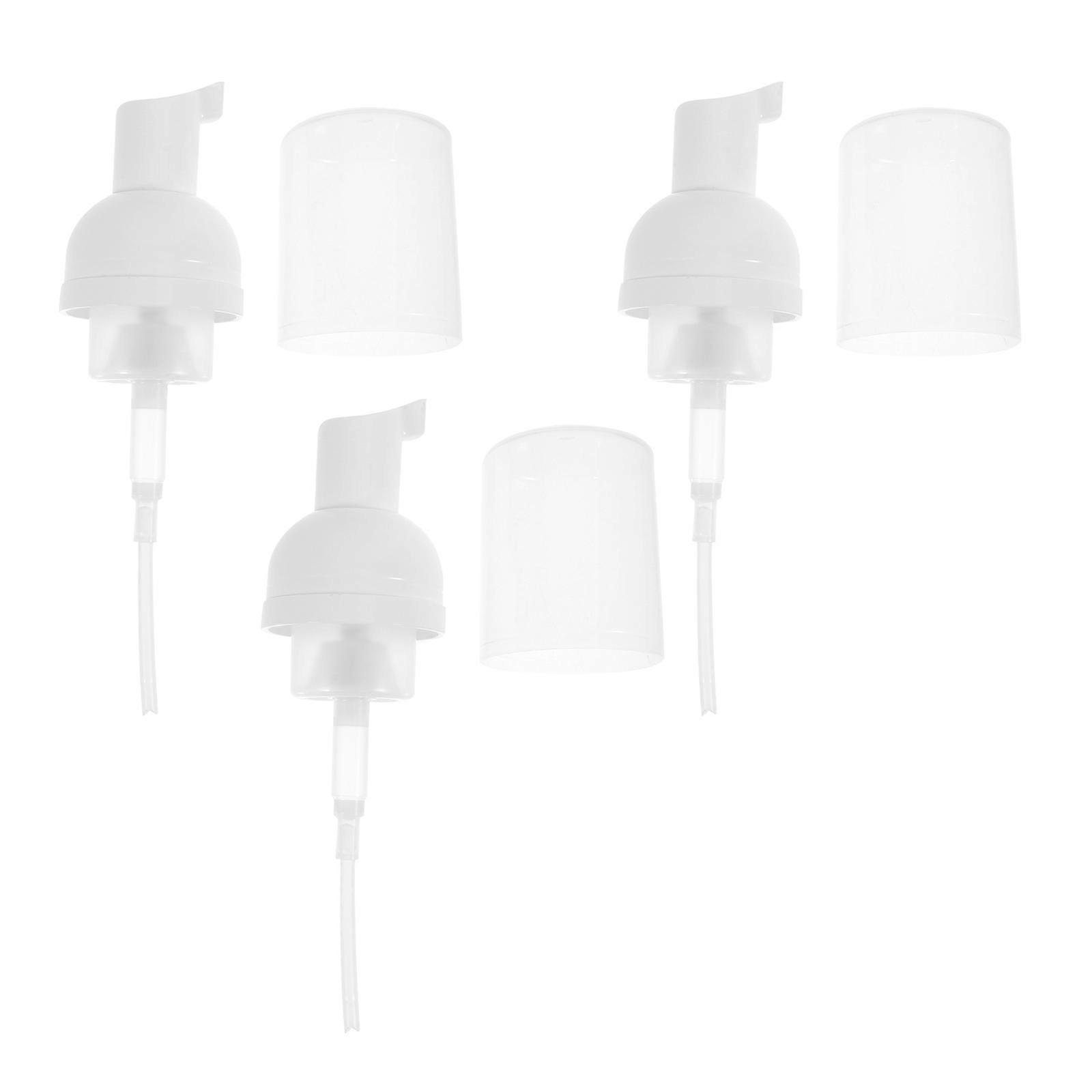 Pressing Bottle Pump Replacement for Shower Gel and Shampoo 9Pcs