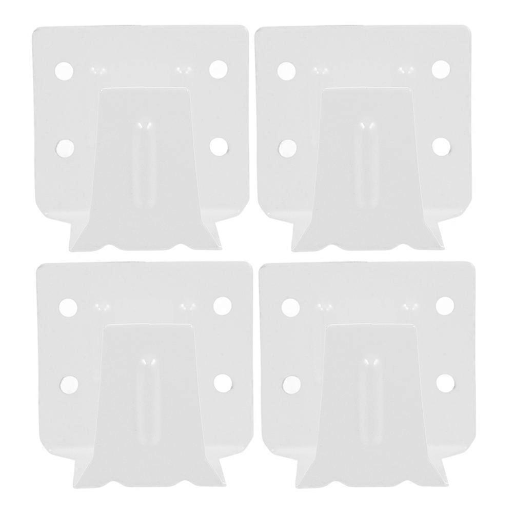 Metal Blind Brackets for Vertical Blinds Mounting Tools 16Pcs White Pack