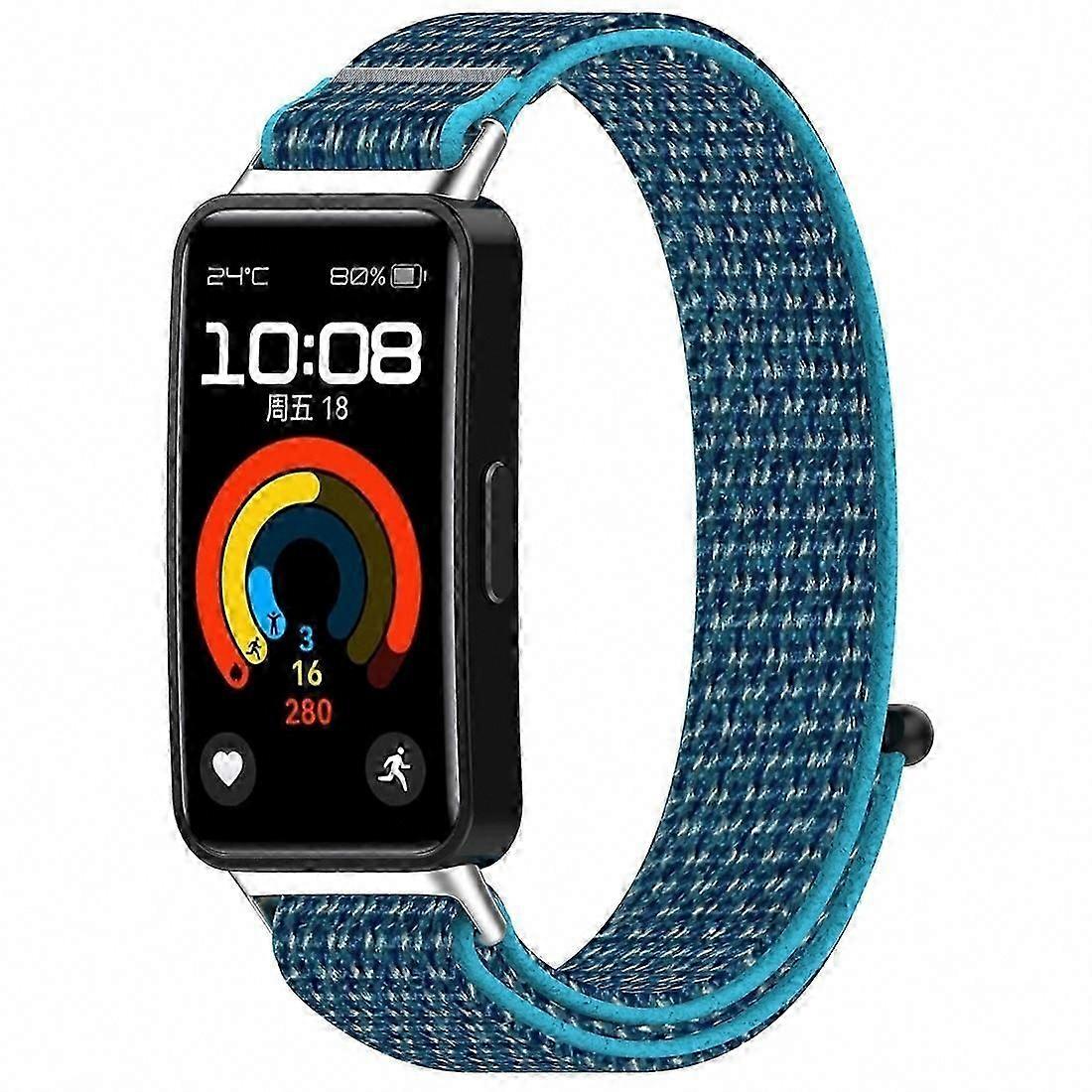 Nylon Loop Hook and Loop Fastener Watch Strap for Secure Fit