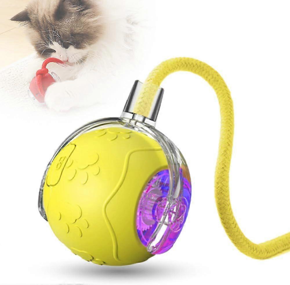 Interactive Cat Toy Balls, 2025 New Interactive Rolling Cat Balls, Cat Toys for Bored Indoor Adult Cats Peppy Pet Ball for Cats