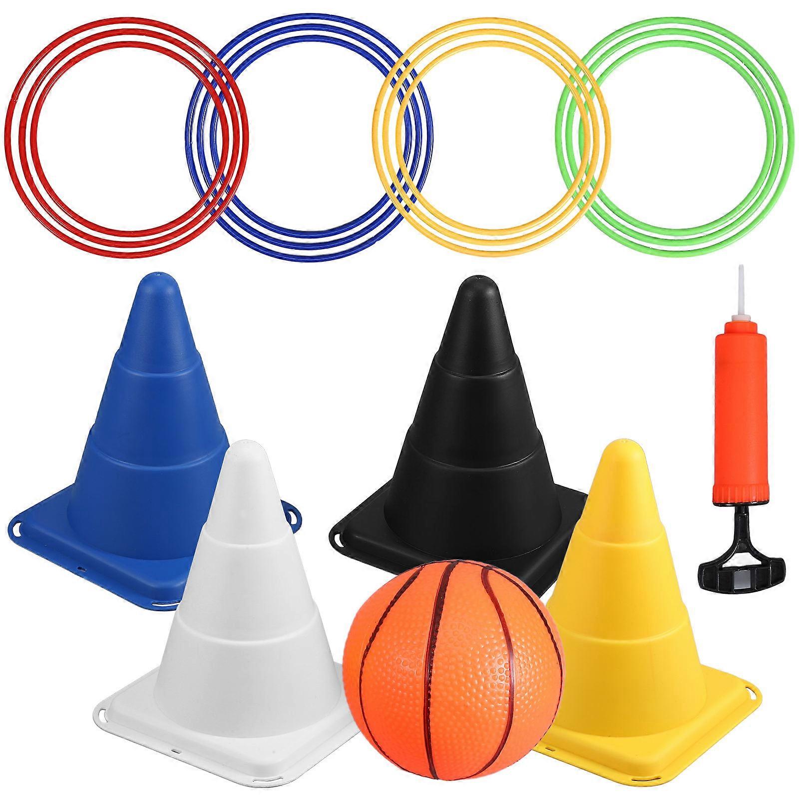Toss Rings Game Toy For Children Designed For Parties In Vibrant Assorted Colors 5 Sets