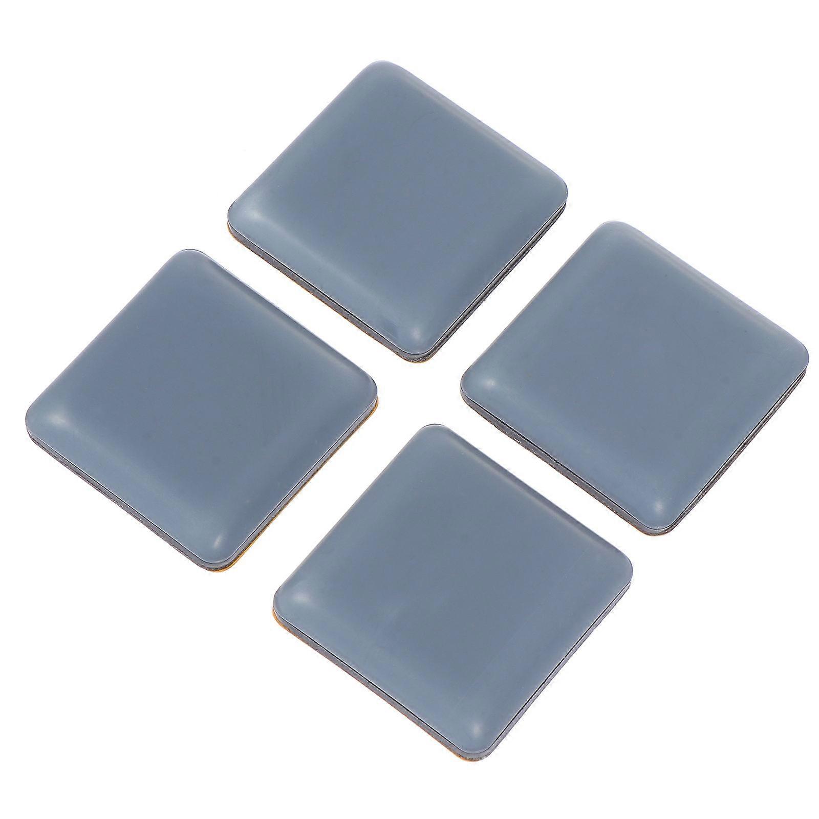 Chair Feet Cushion 8 Pcs Grey Durable Non-slip Designed For Furniture Protection In Your Home