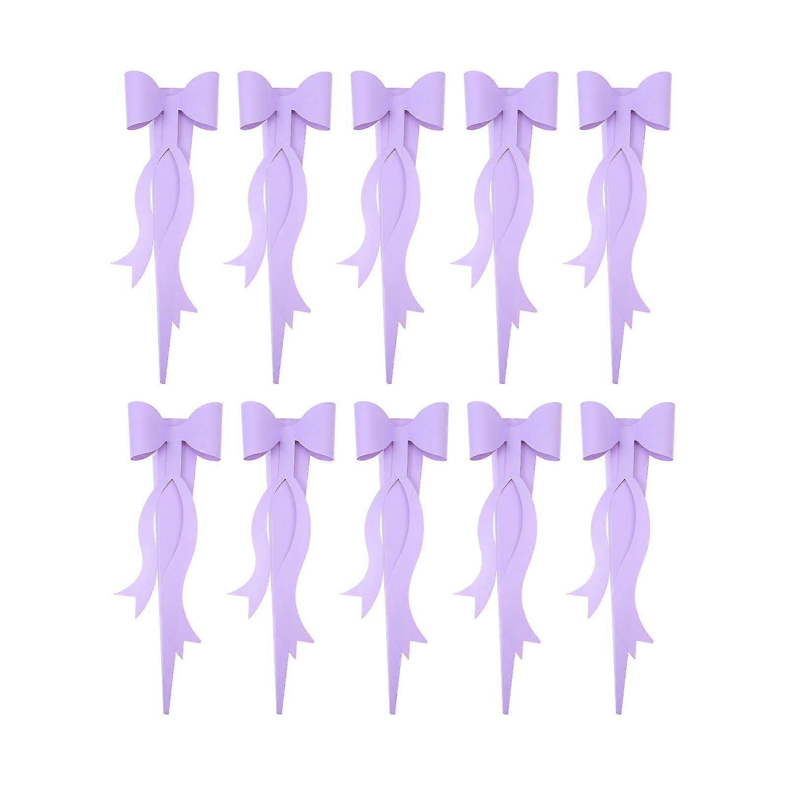 Decorative Box for Bouquet Flower Gift Bowknot Design for Storage Use 30Sets