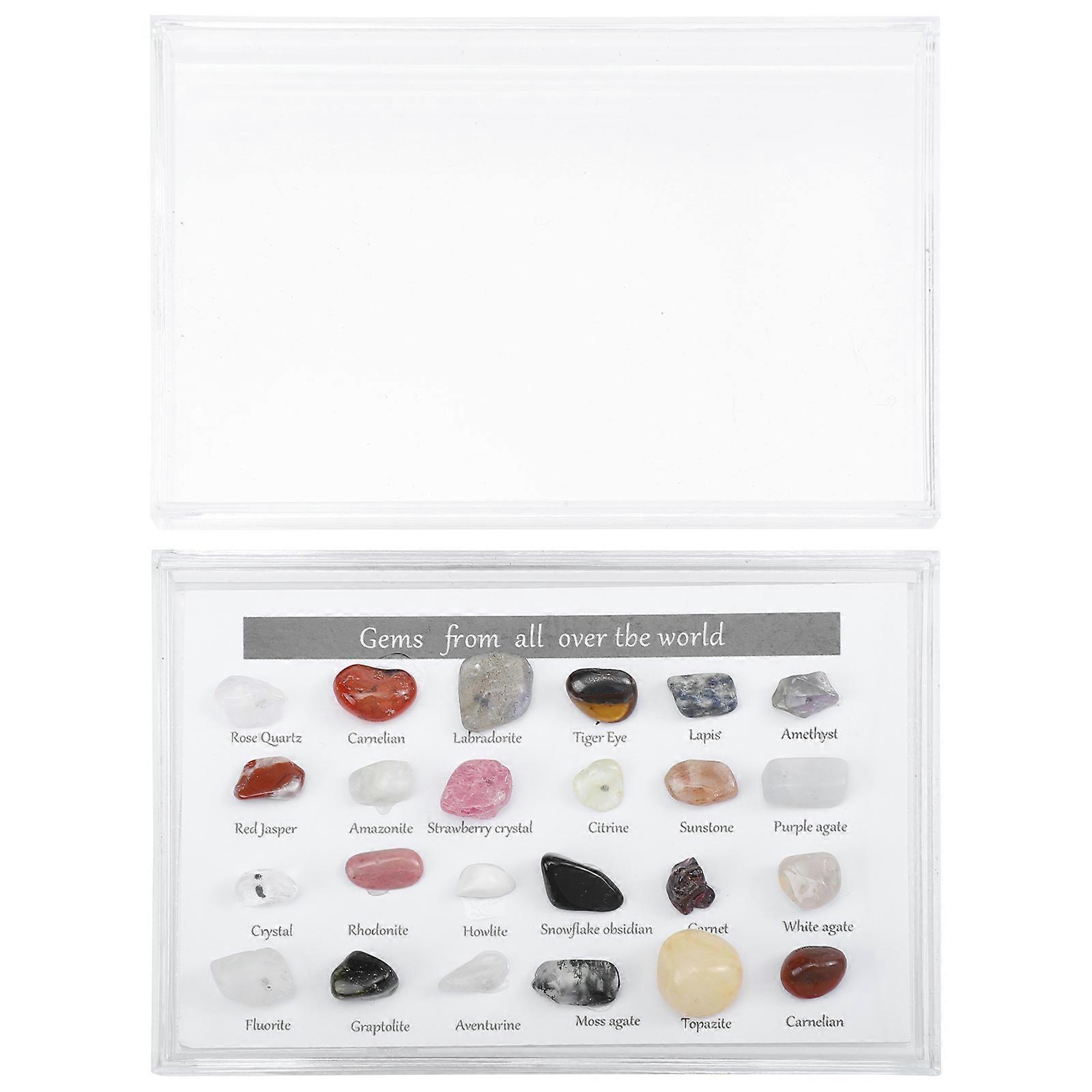 Collective Irregular Stone Miniature Irregular Shaped Stones for Decor 3 Boxes