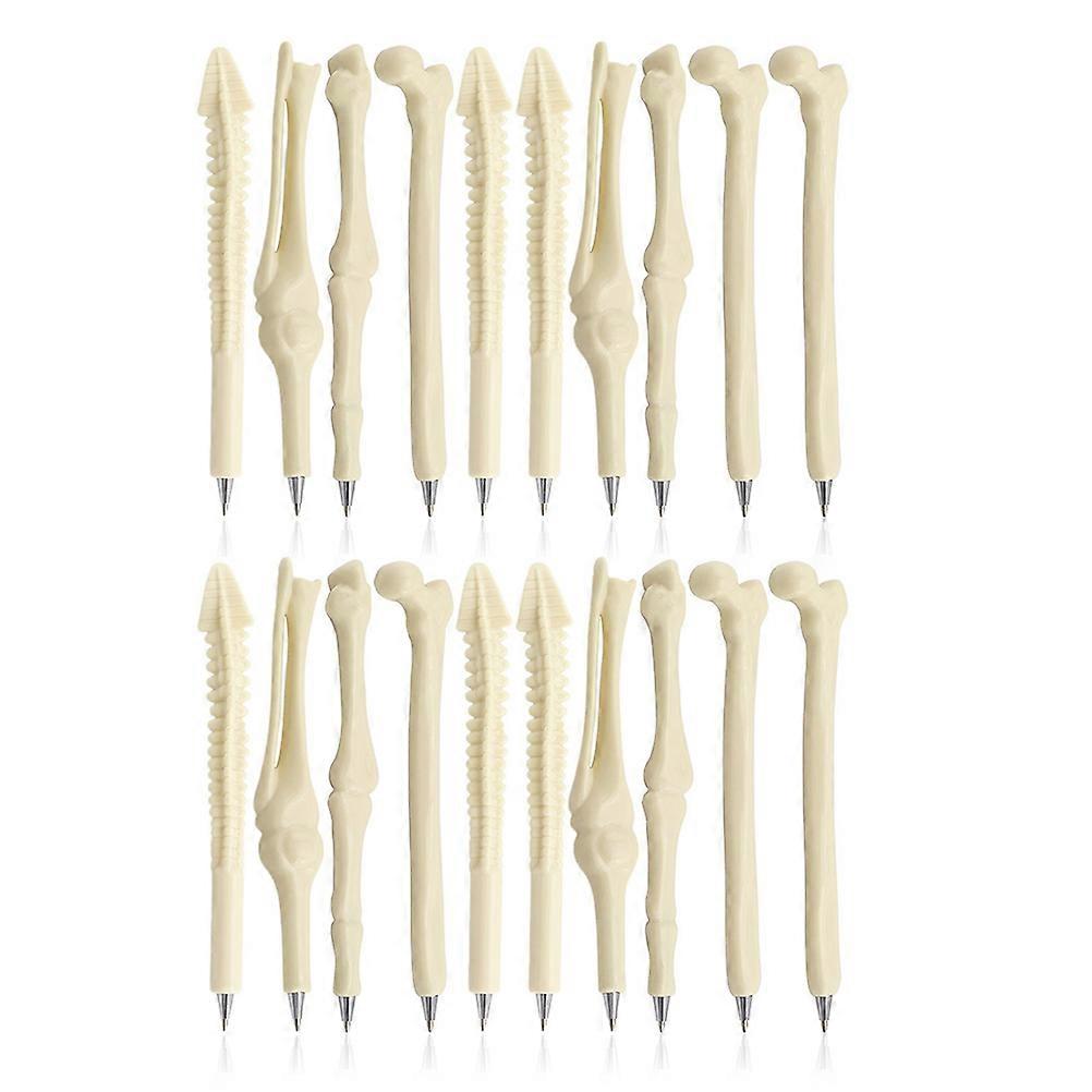 Office Bone Ballpoint Pens for Nurses 40Pcs Black Ink