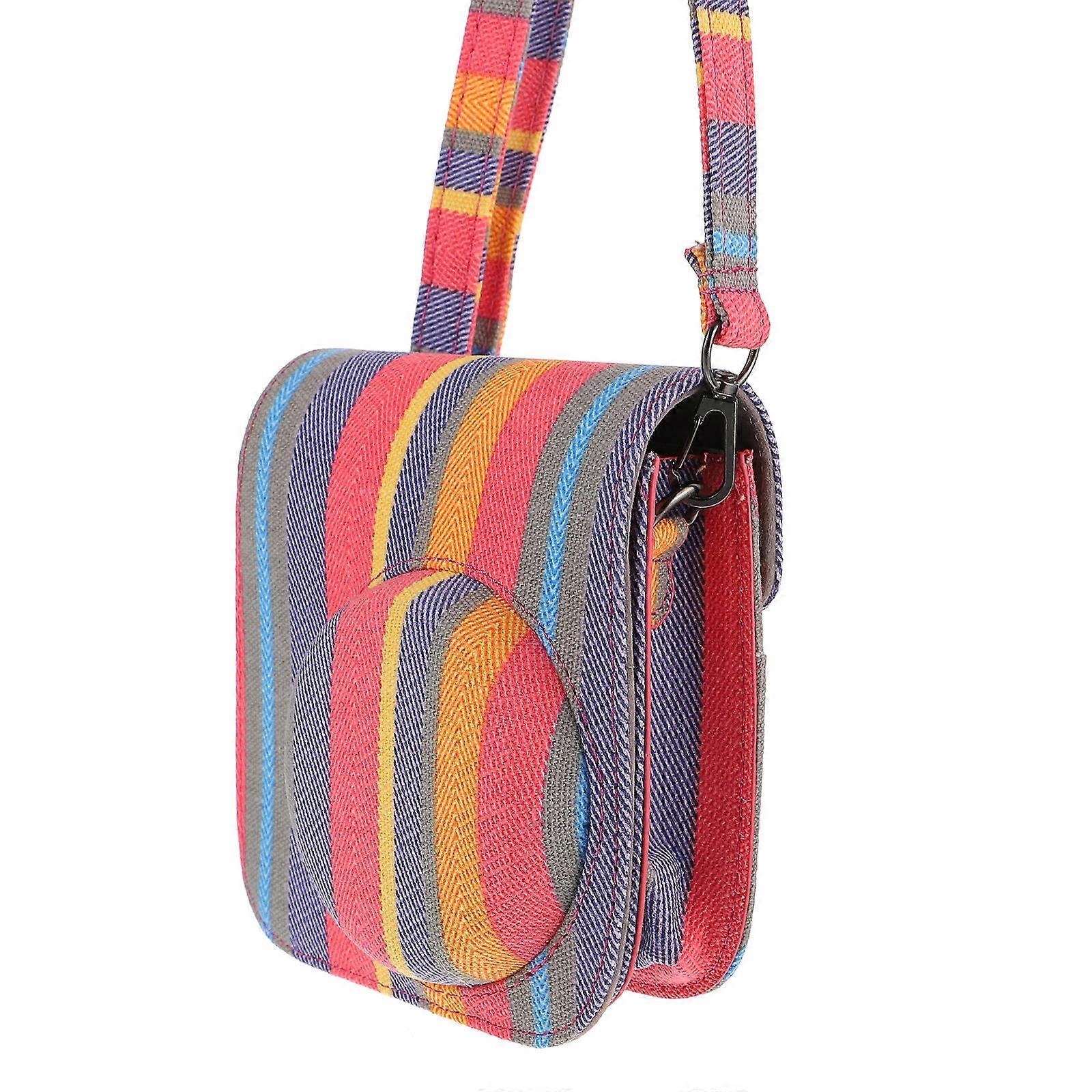 Instant Camera Pouch for Canvas Bag for Storage with 7Pcs Collection