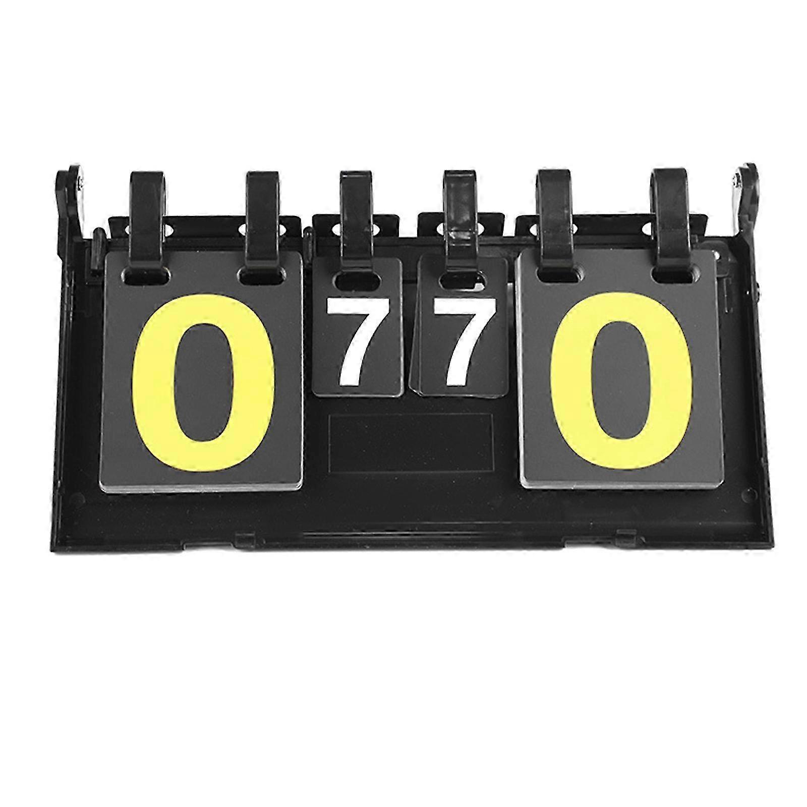 2025 Sports Badminton Scorecard Multi-Functional Practical Scoreboard Flipper Flips Counter Board