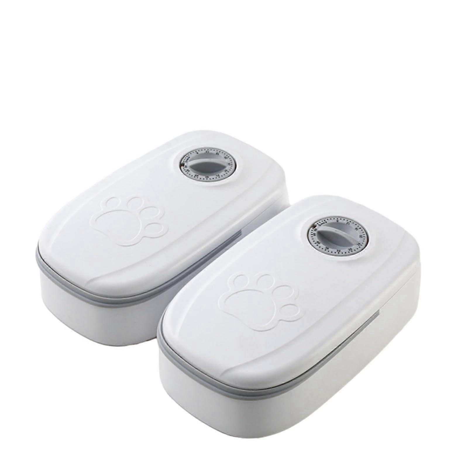 Programmable Feeder Automatic Food Dispenser For Small Pets, Electronic Pet Feeder, Portion-Control, Gray Model B