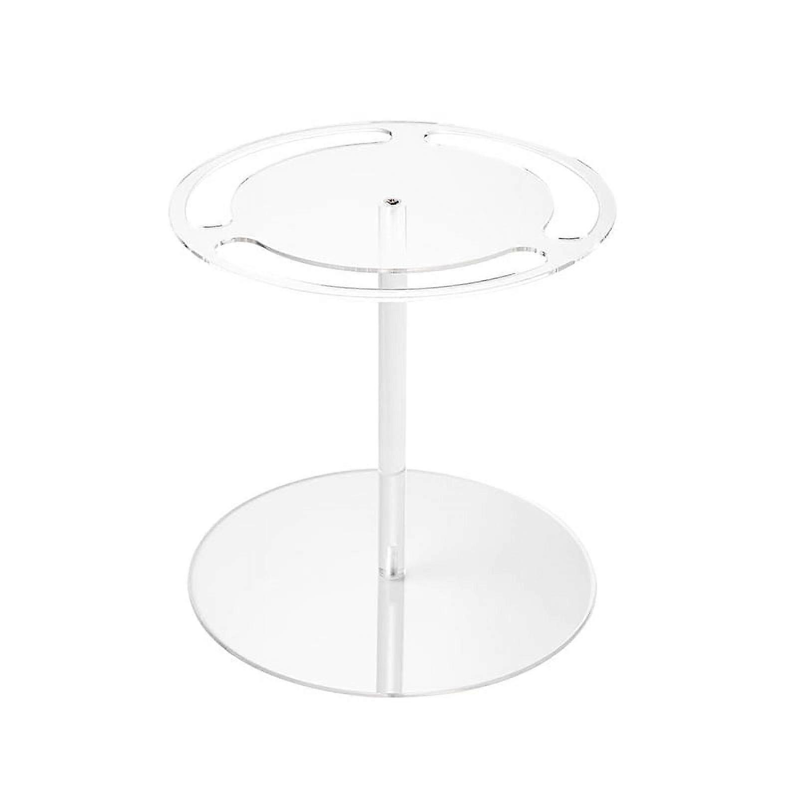 Sunglass Organizer 360 Rotating Stand Acrylic Eyeglasses Display Rack Clear Eyewear Tabletop Hanging Organizer(Clear)