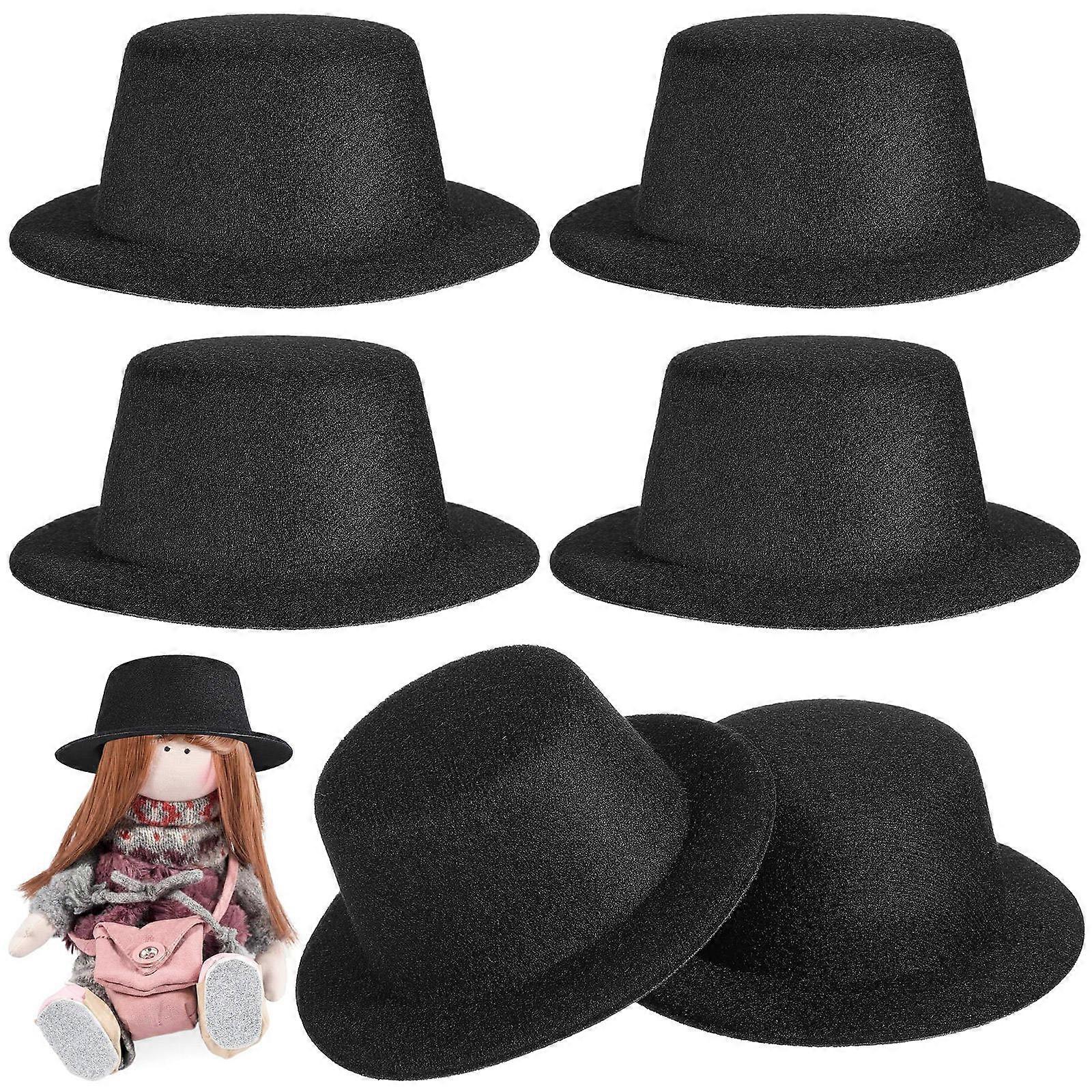 Doll Hat Ornament for Decoration 18Pcs Hat Doll Accessory Set