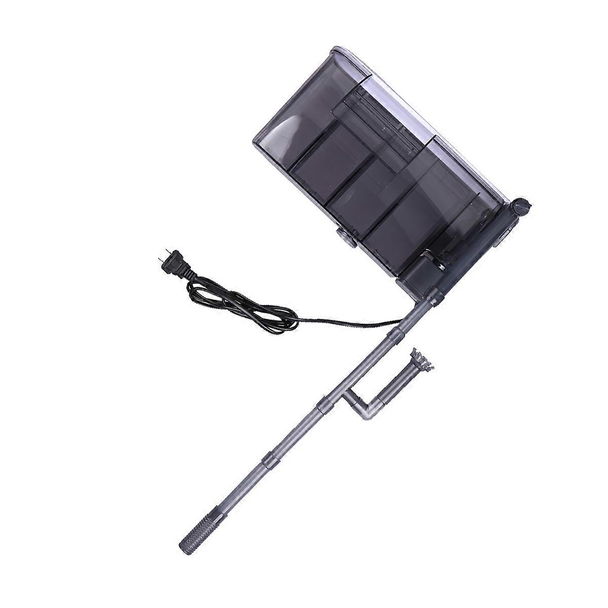 Aquarium Waterfall Hanging Filter Oxygen Pump For Enhanced Water Quality 1Set