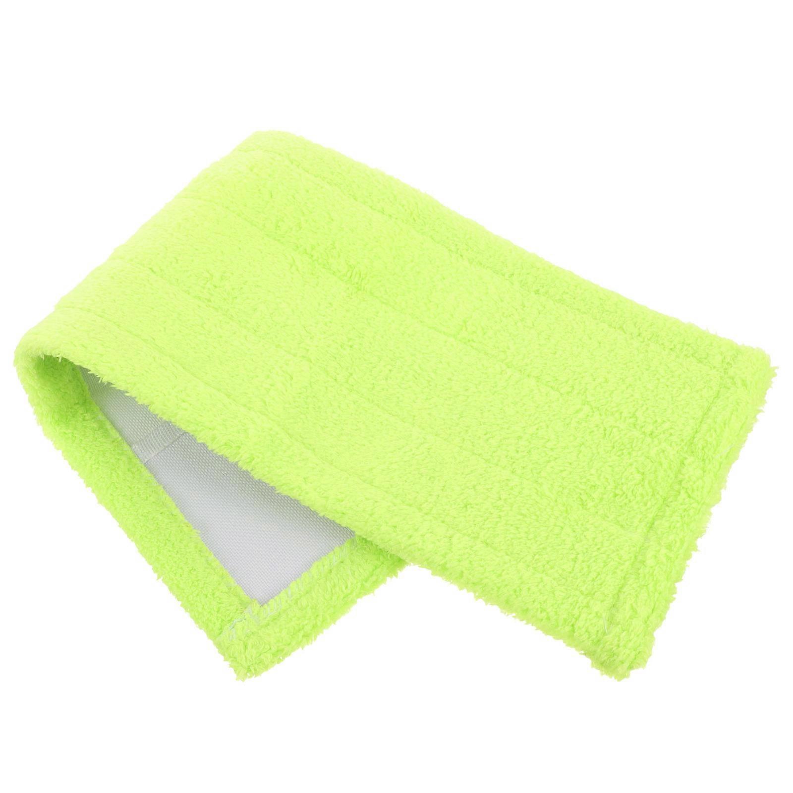 Green Microfiber Mop Head Refill for Cleaning 4Pcs Replacement Mop Pads