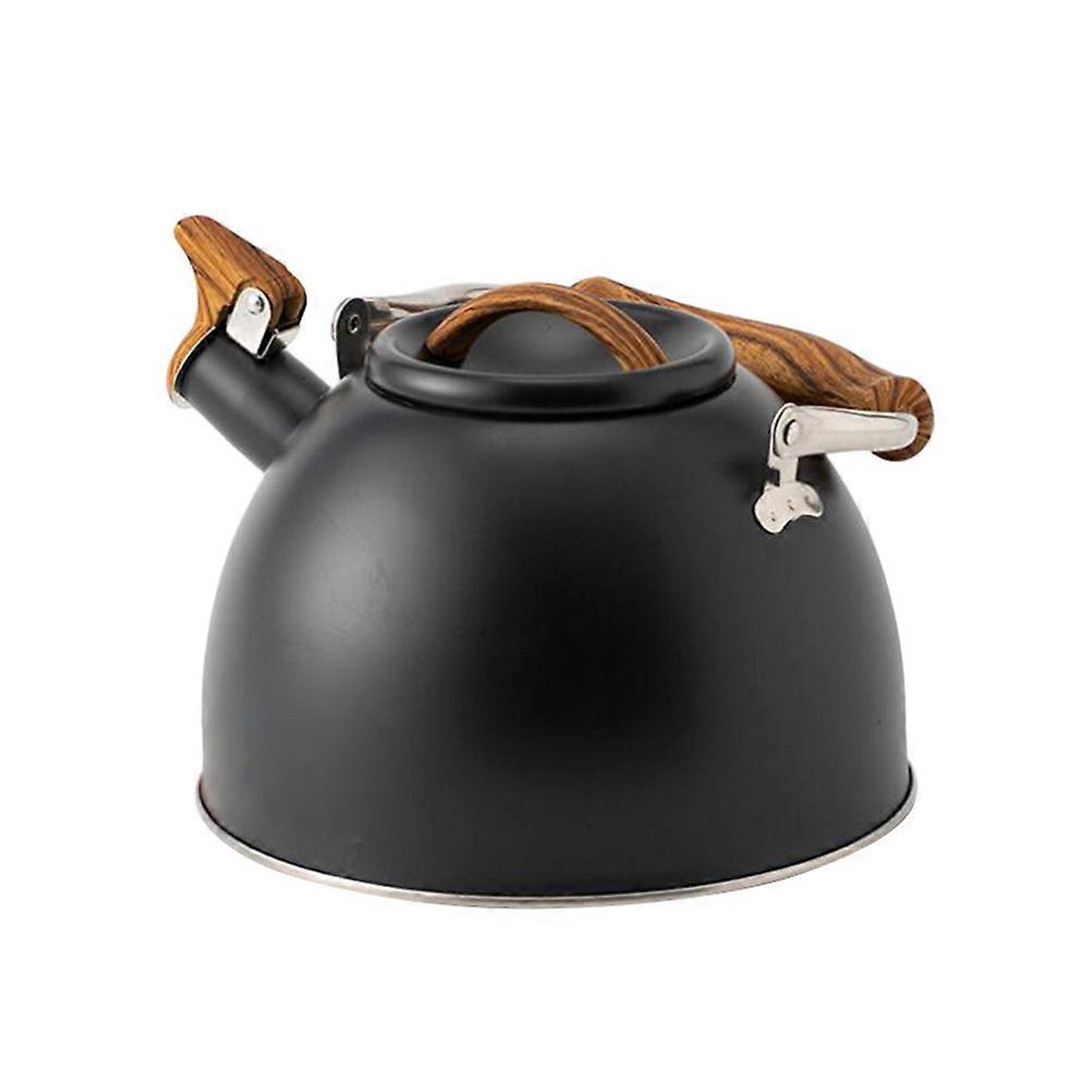 Tea Pot Stovetop Whistling Kettle Ergonomic Handle Anti-Scalding 3L 1Set
