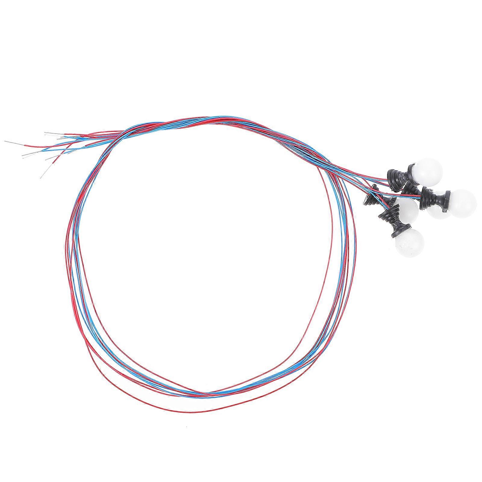 Mini Model Light Simulation Lamp for Decor 10Pcs LED Lawn Lamps