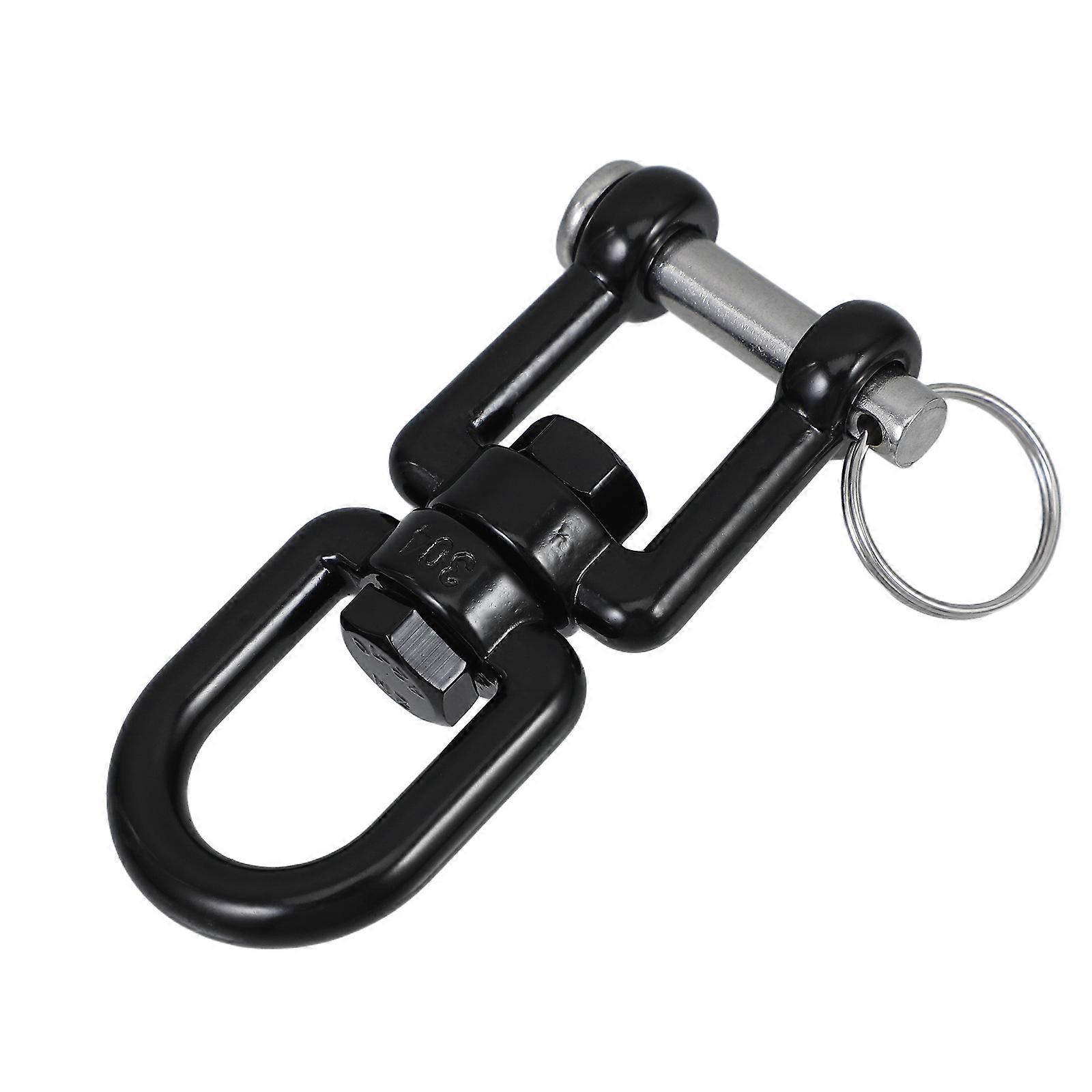 Heavy Duty Swivel Prevent Twisting Double Eye Swivel Hook for Children's Swing 1Pack