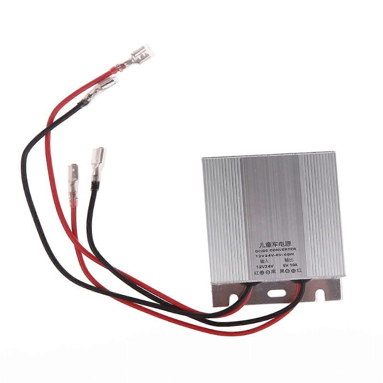 XISAOK DC 12V/24V to DC 6V 10A,6V 15A,6V 20A 60W 90W 120W Voltage Convert Transformer