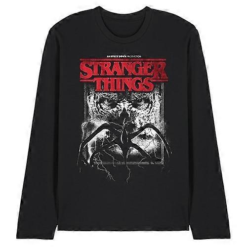 Stranger Things 5 Unisex Adult Vecna & Mindflayer Poster Long-Sleeved T-Shirt