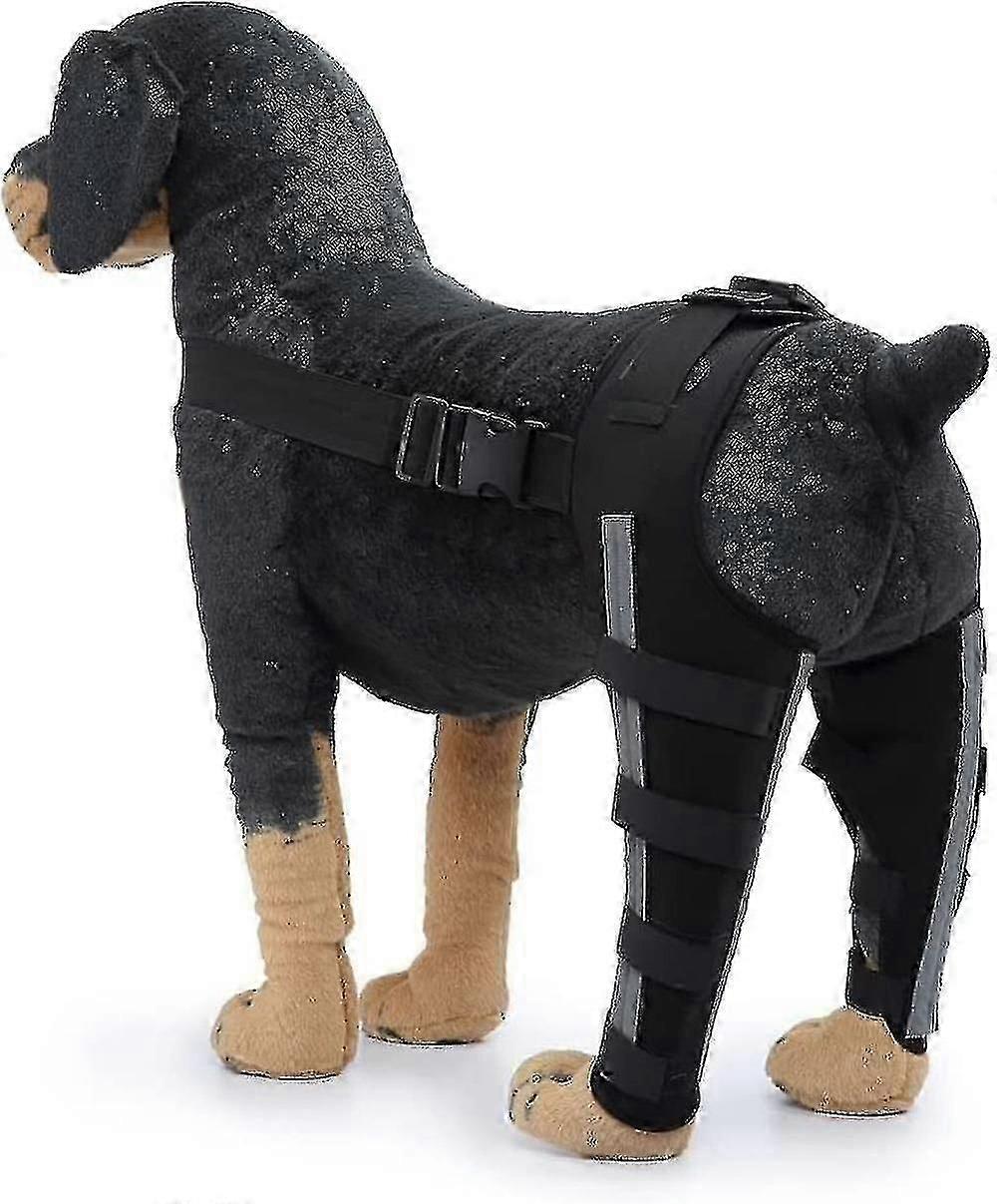 犬の脚の傷のための1ペア犬の後部脚ブレースは、関節の怪我や捻挫を癒し、予防し、ペットの犬J