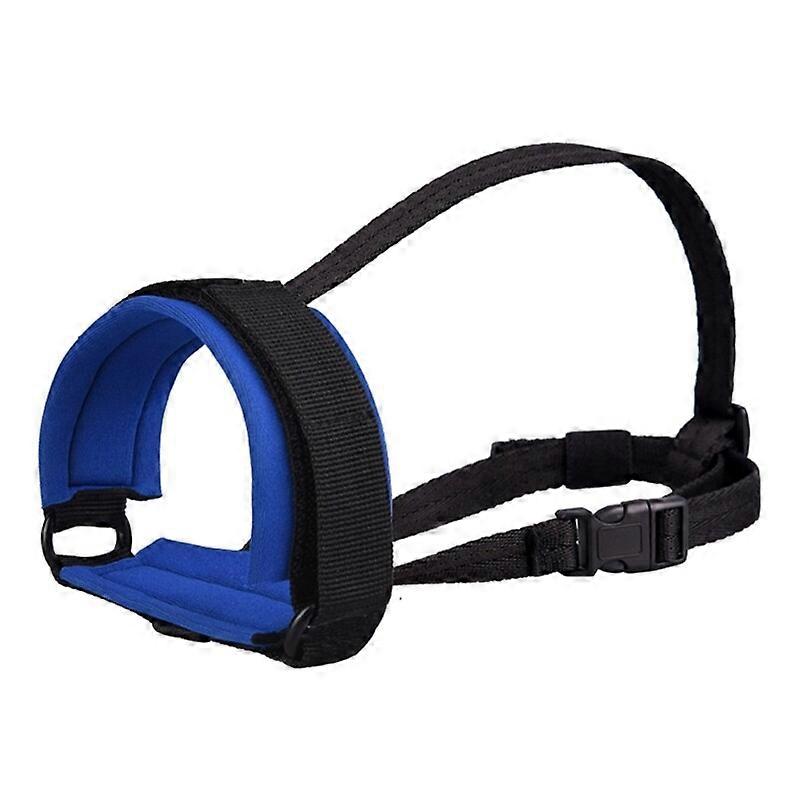 Mouth Guard for English American Bulldog Secure Anti-Bark Biting Nylon