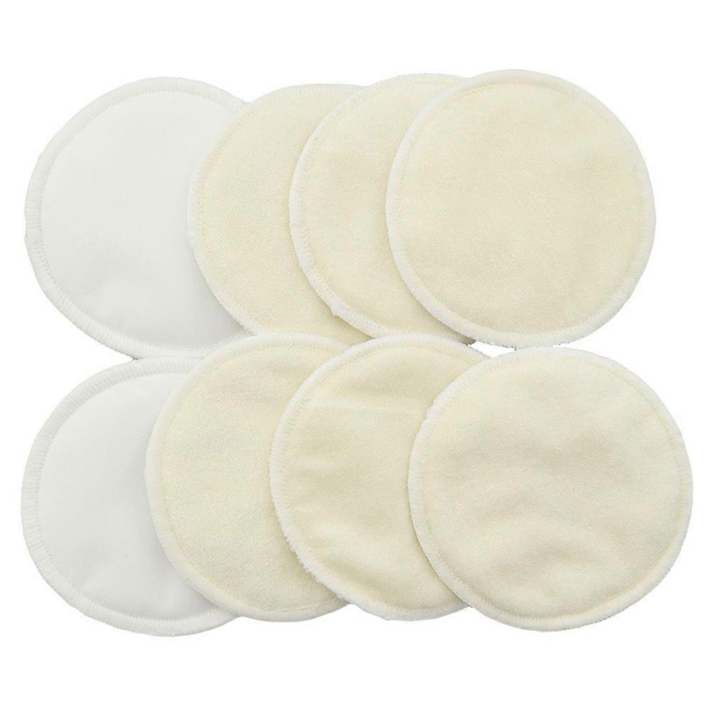 Soft Nursing Pads Bamboo for Nursing Baby 8Pcs Reusable Washable Pads