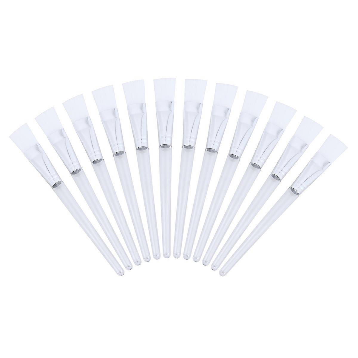 Face Applicator Brush Transparent for Face Mask Use 48Pcs Set