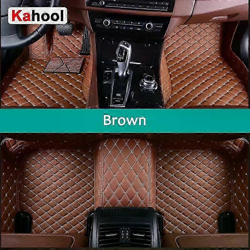 KAHOOL Custom Car Floor Mats For Toyota Prius 2th 3th W2 W3 2003-2015 Auto Carpets Foot Coche Accessorie 26s