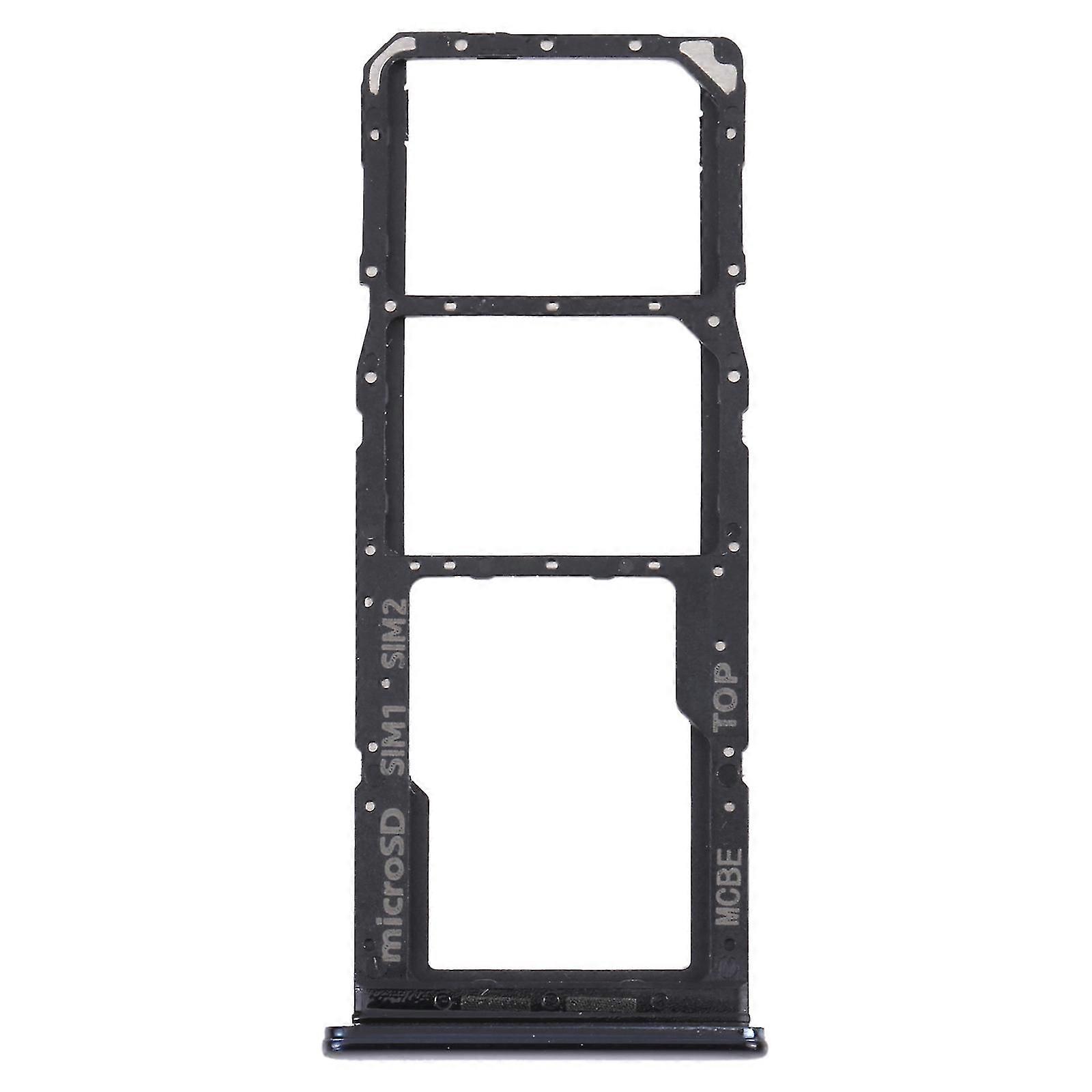 For Samsung Galaxy M32 5G SM-M326B COMPATIBLE SIM Card Tray + SIM Card Tray + Micro SD card tray