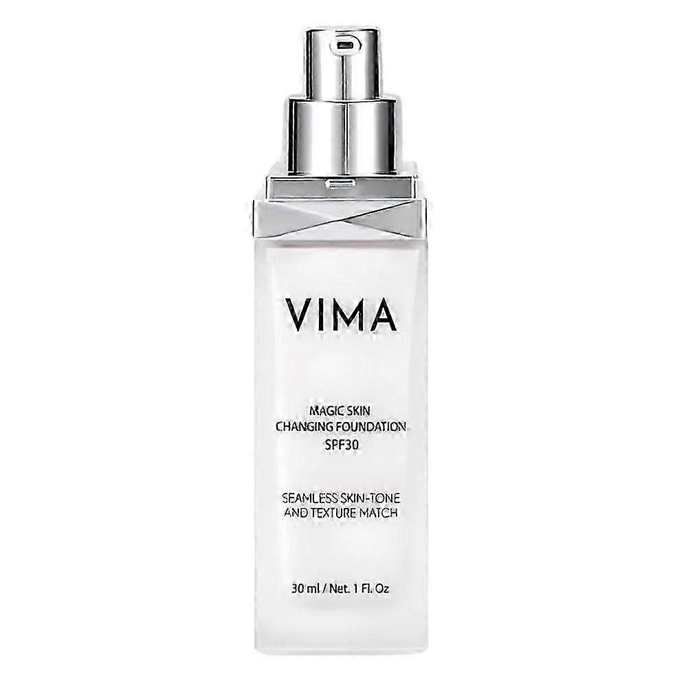 Cujmh Color Changing Foundation Liquid Makeup High Coverage Long Lasting 30ml