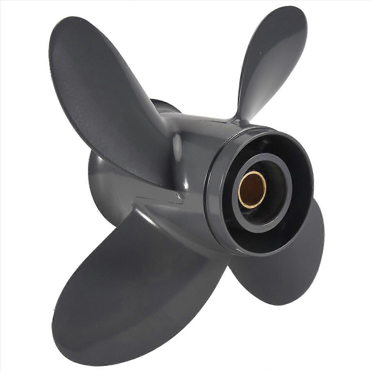Propeller 4 Blade 9 1/4X10 for and Outboard BF8D/BF9.9D