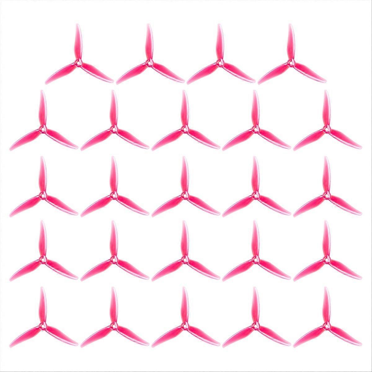 24PCS 51466 V2 FPV Propeller 5inch 3 Blade Propeller Pink