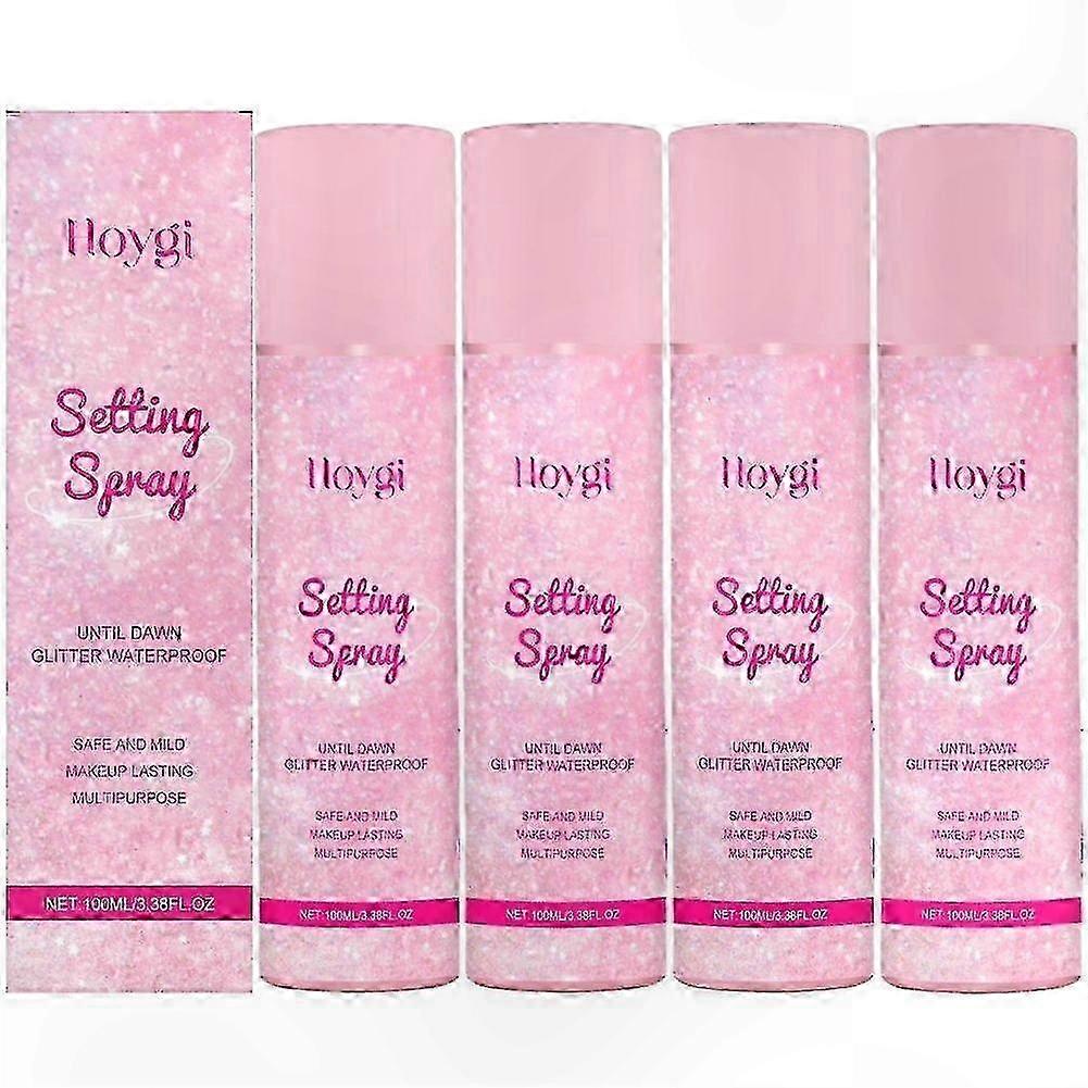 Setting Spray with Mica and Hyaluronic Acid - Fixing Mist for Oil Control and Radiant Glow