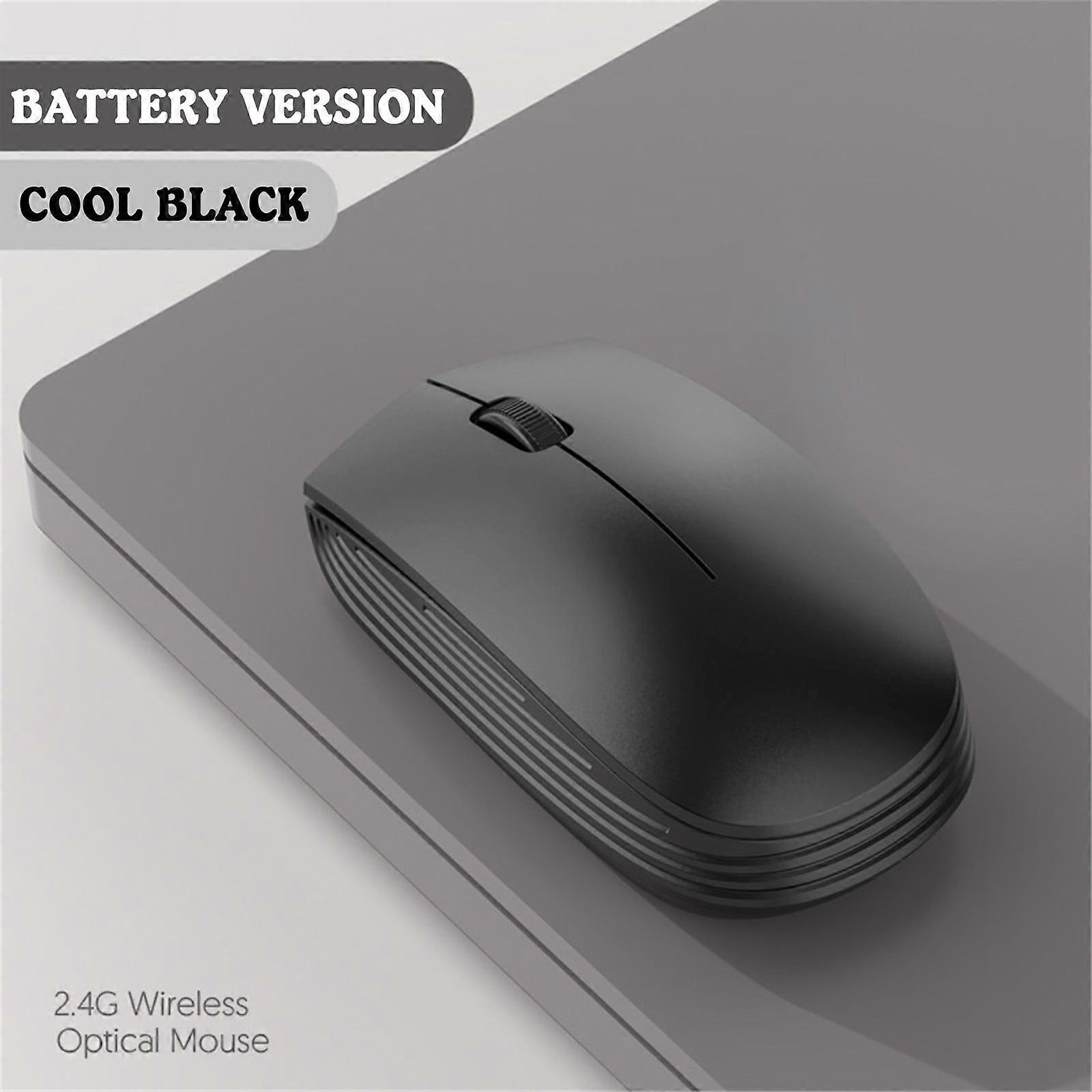 Wireless Computer Mouse Desktop Notebook Business Office Portable Optical Mouse (battery Version), Mouse
