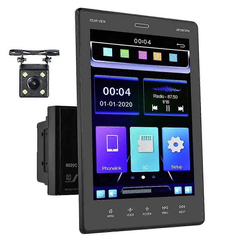 9.5 inch Car MP5 Player, Style: Standard+4 Light Camera Standard+4 Light Camera