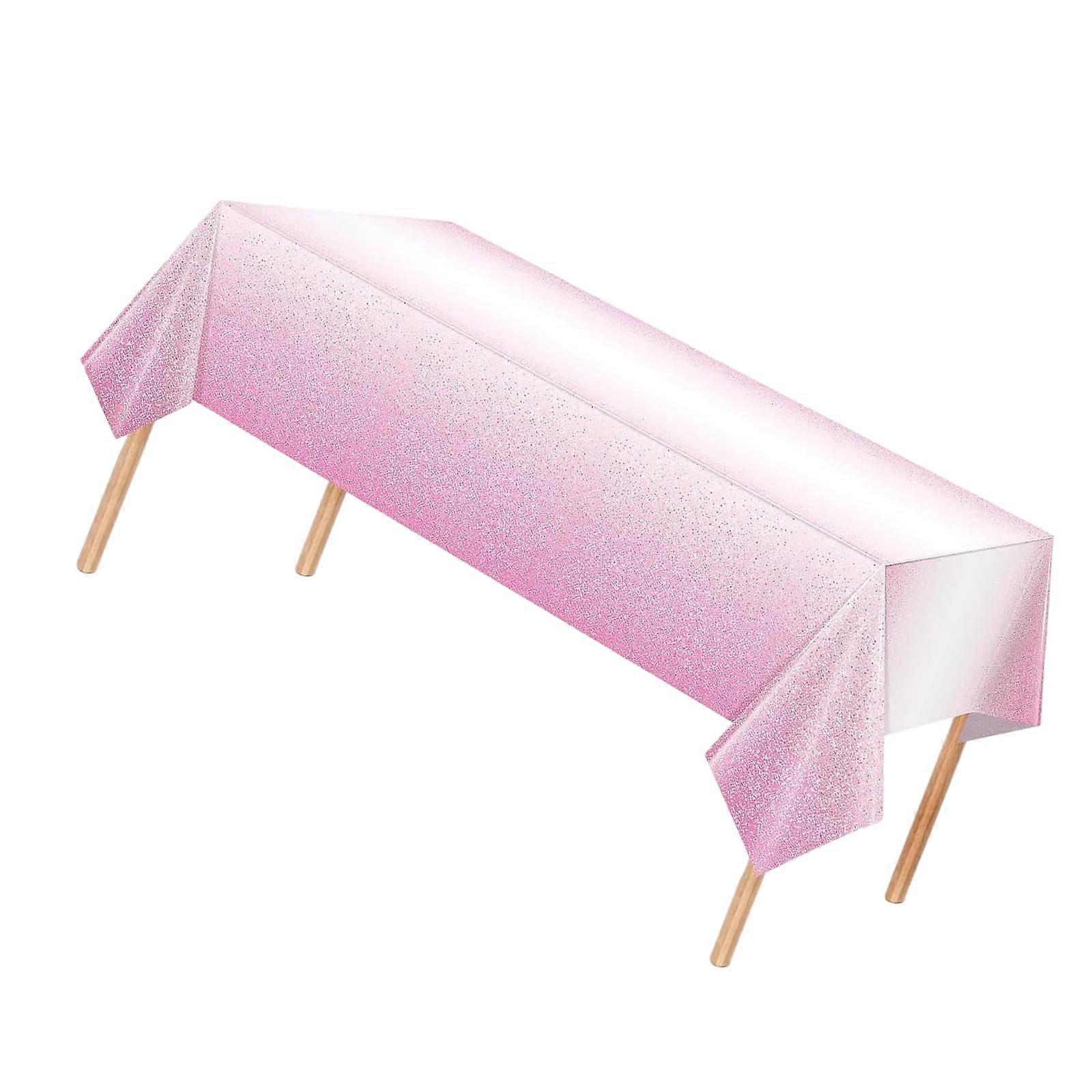 Tablecloth Reusable Gradient Table Covers For Dessert Party And Themed Event Various Sizes Gradient Color Modern Design