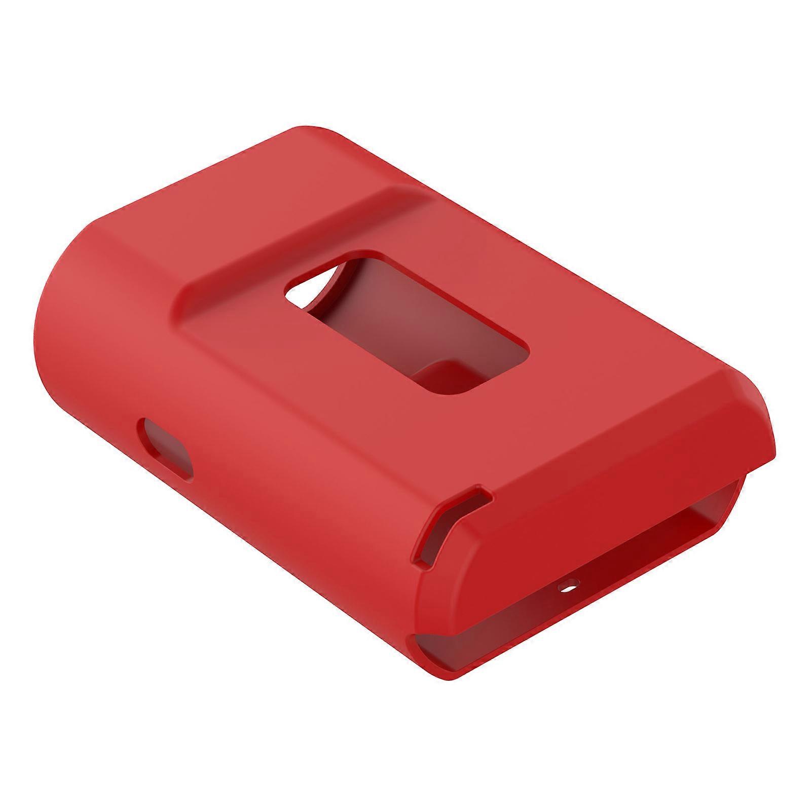 Washable Elastomer Defender For Cycle Light Devices Close Scratch Proof Easy Installation Plan  Red