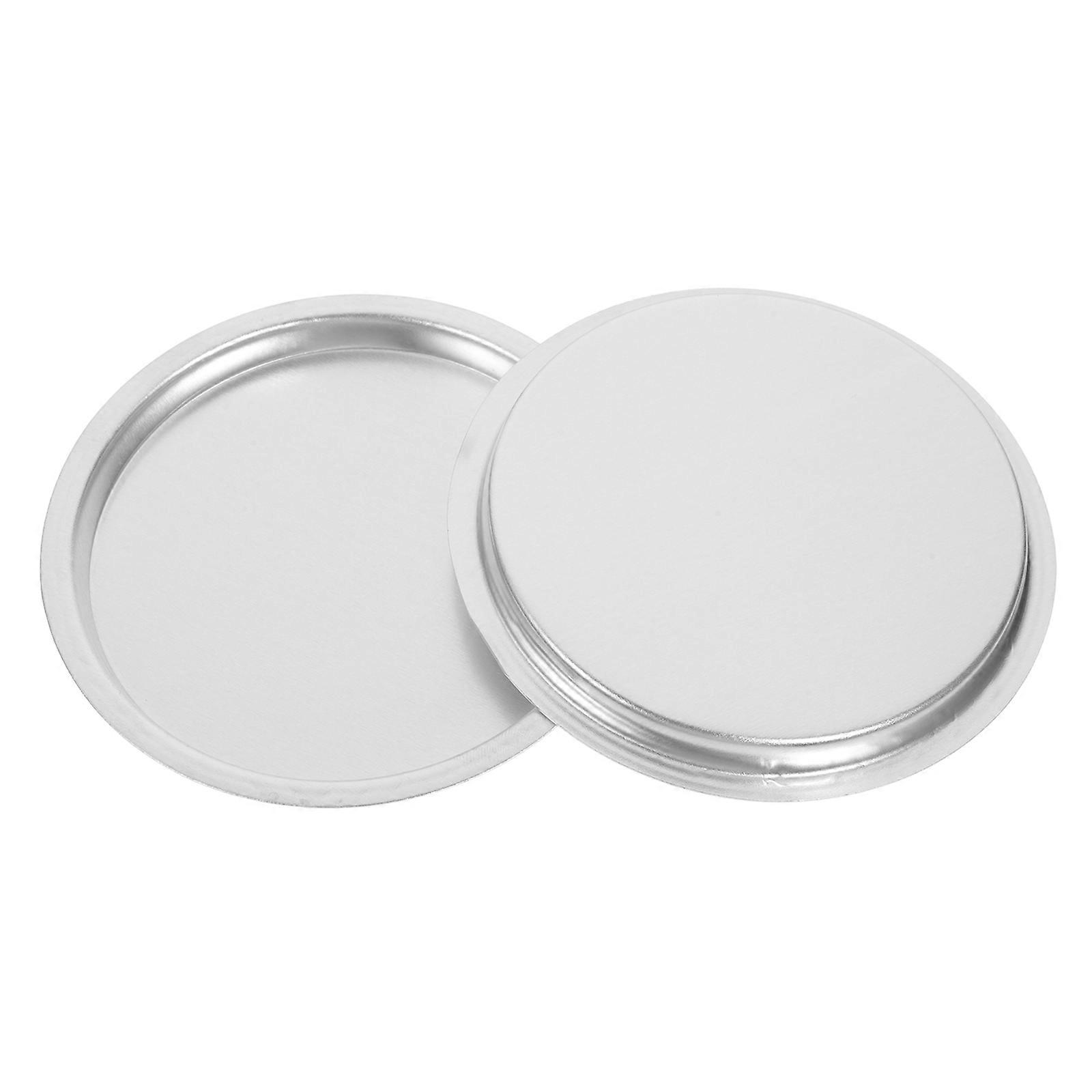 Aluminium Weighing Pan Digital Scale Accessories for Precise Weighing 2Pcs