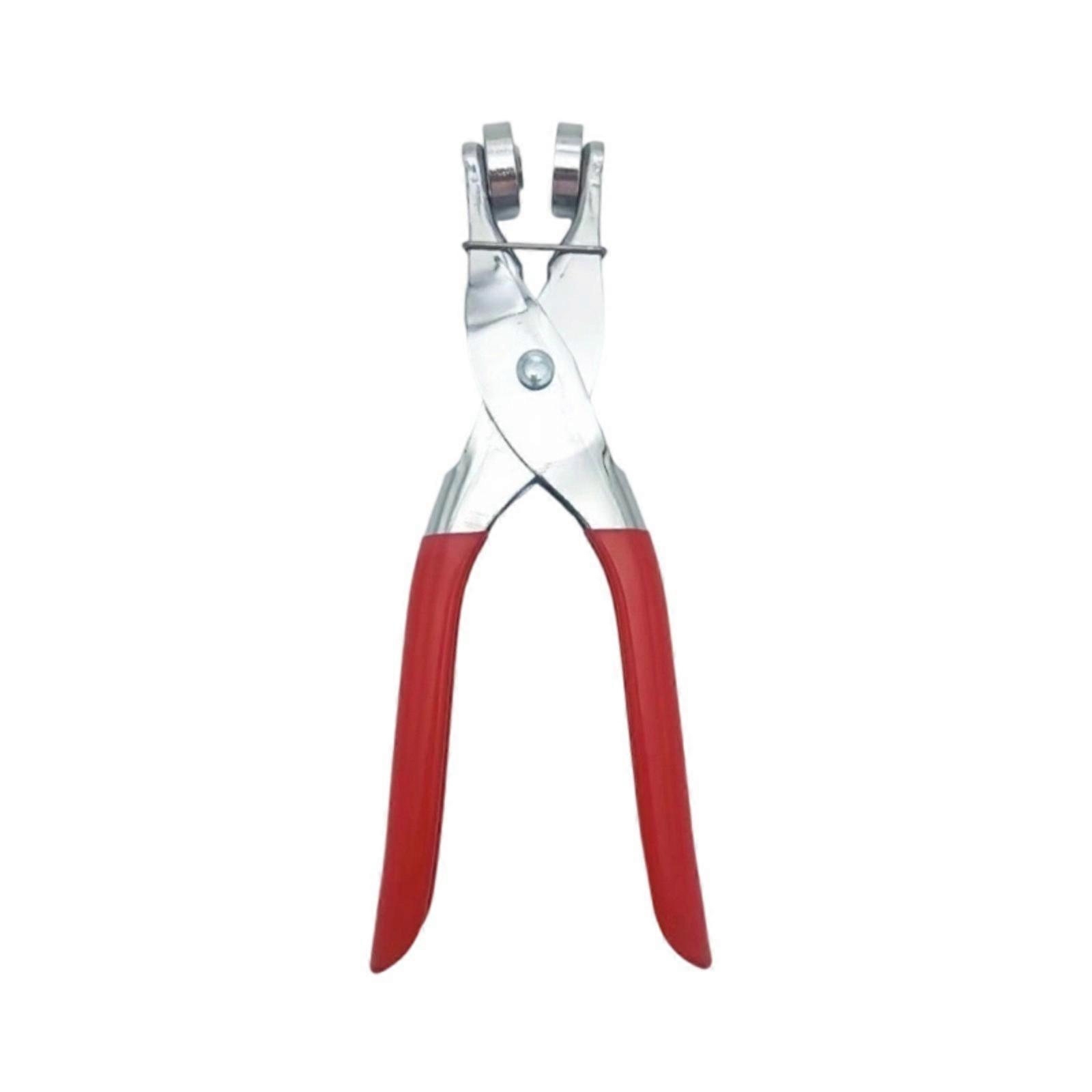 Professional Grommet Installation Pliers For Crafting Projects Heavy Duty Alloy Steel Build Comfortable NonSlip Grip Multicolor