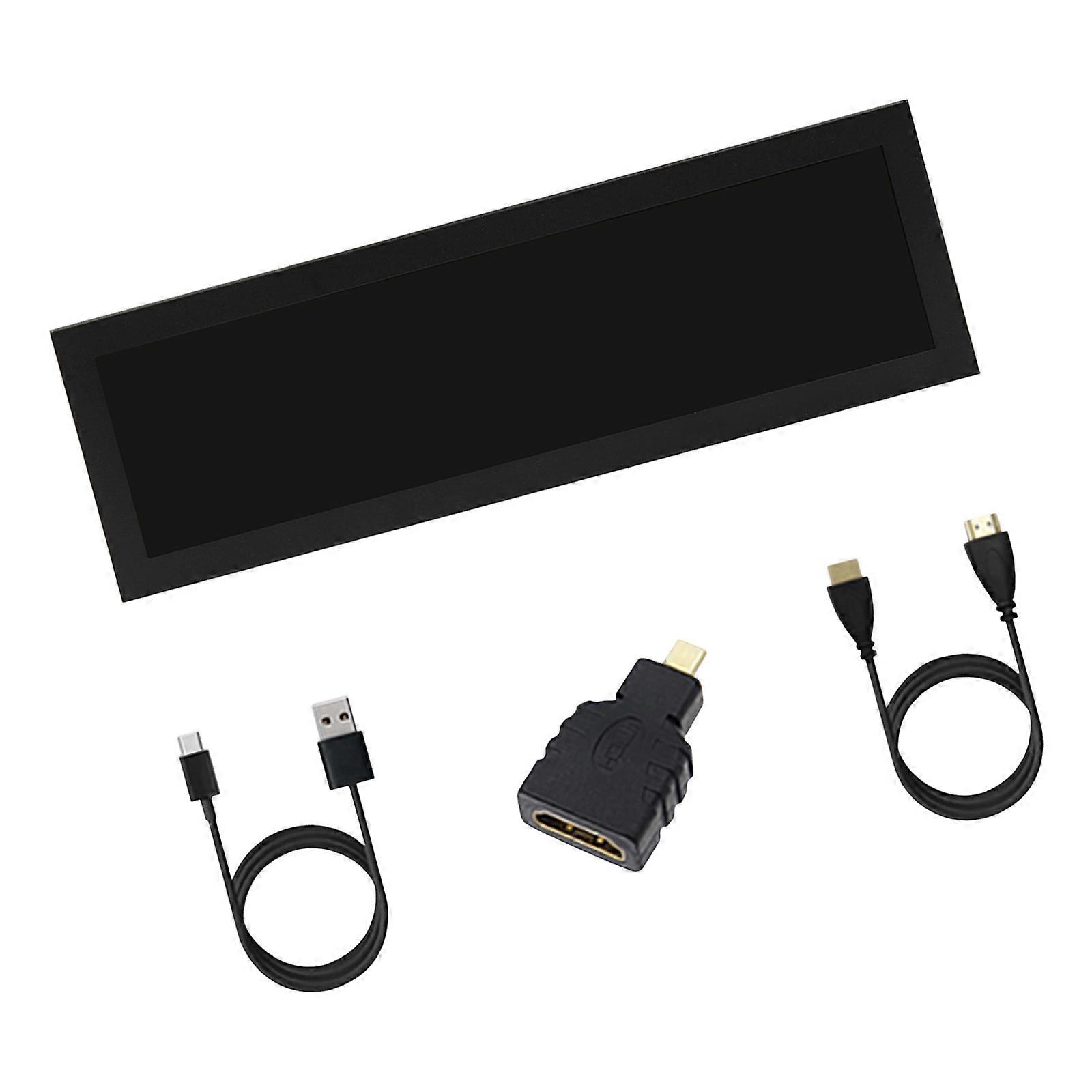 8.8inch Secondary Screen Computer Monitor Computer Secondary Screen Desktop Expansion Monitor Computer Accessories Multicolor