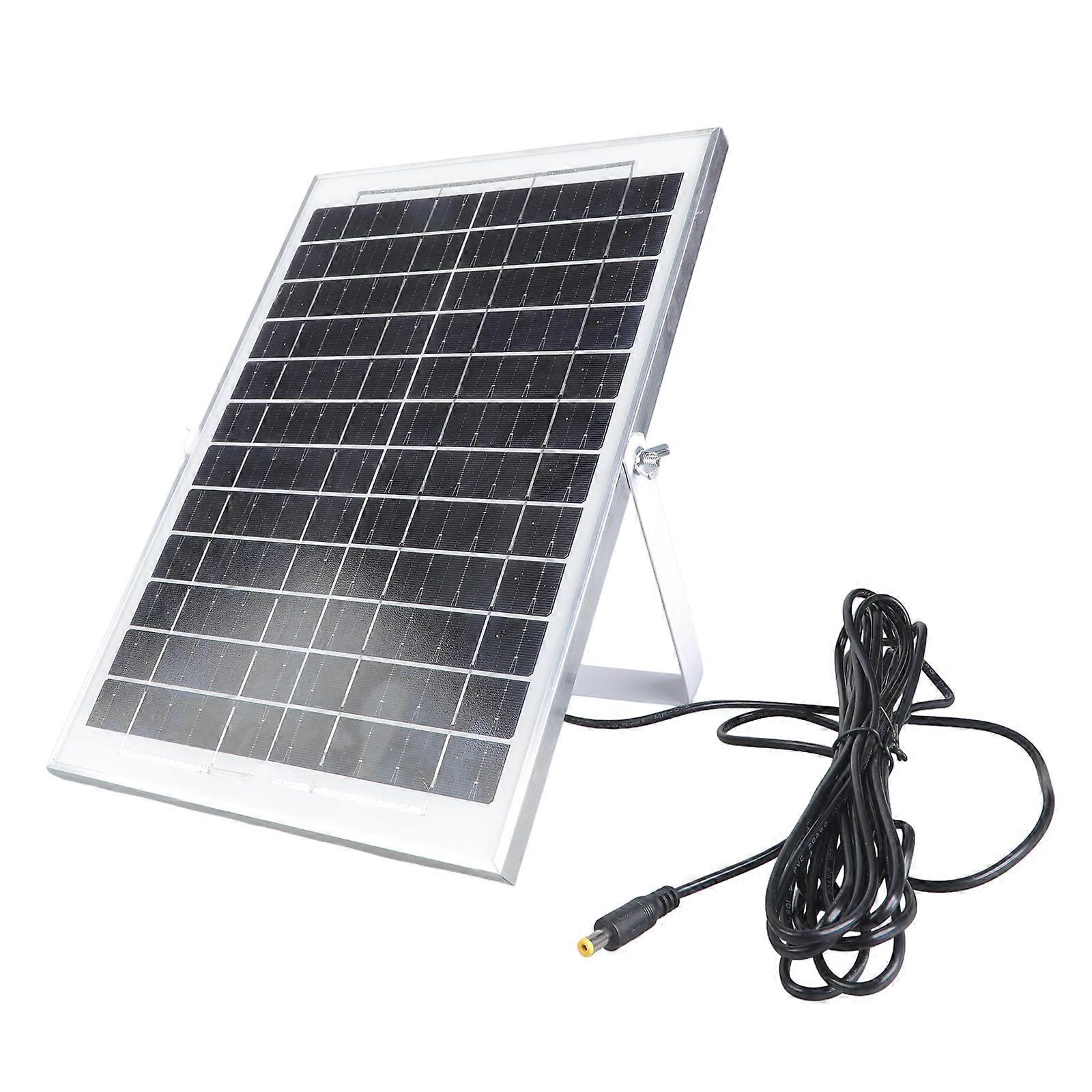 15W Polycrystalline Solar Battery Device For 12V Systems Security Cameras Marine Equipment DIY Projects Multicolor