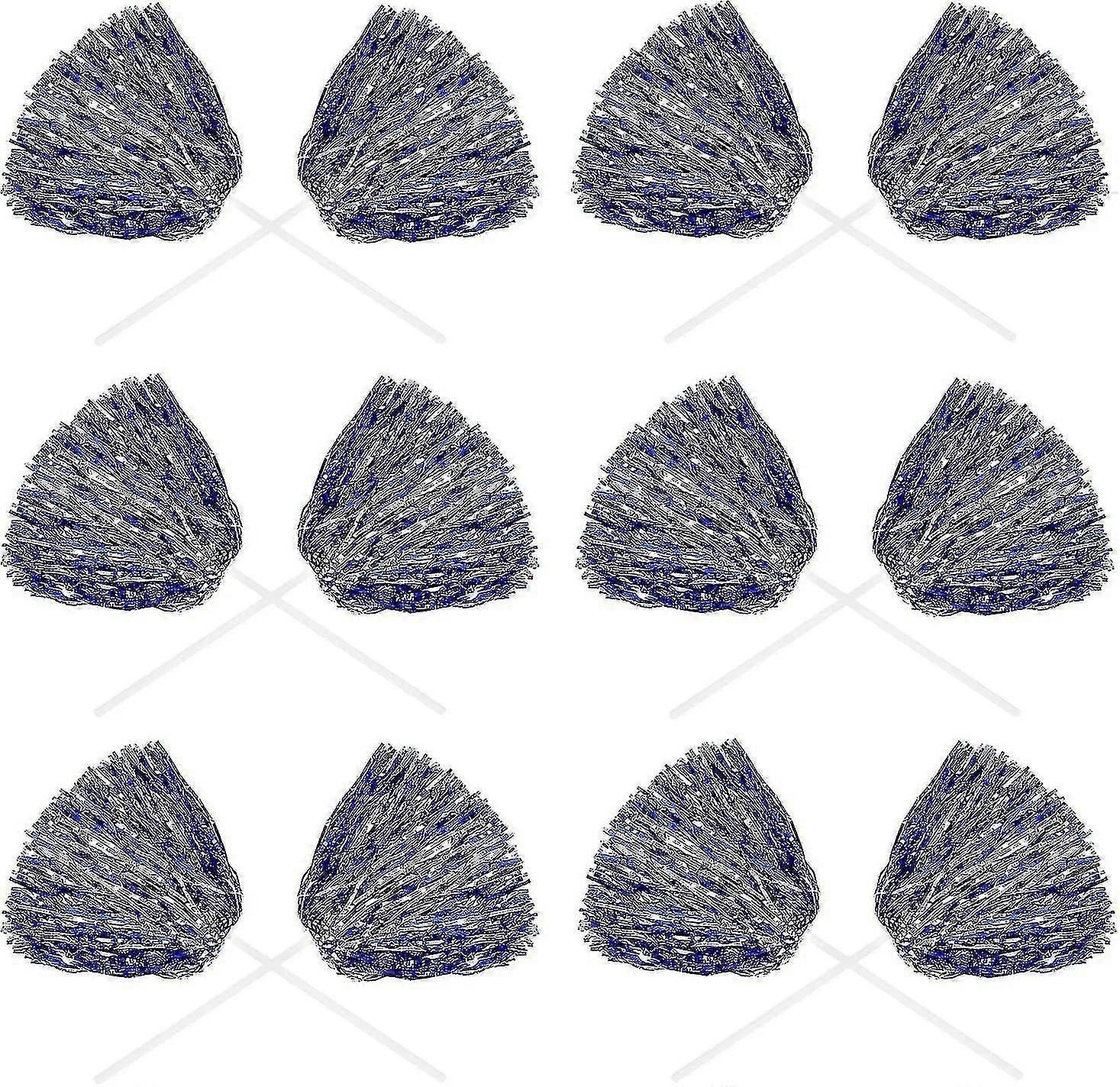 24 حزمة معدنية التشجيع بوم بوم 12 بوصة المشجع بوم بوم مع عصا