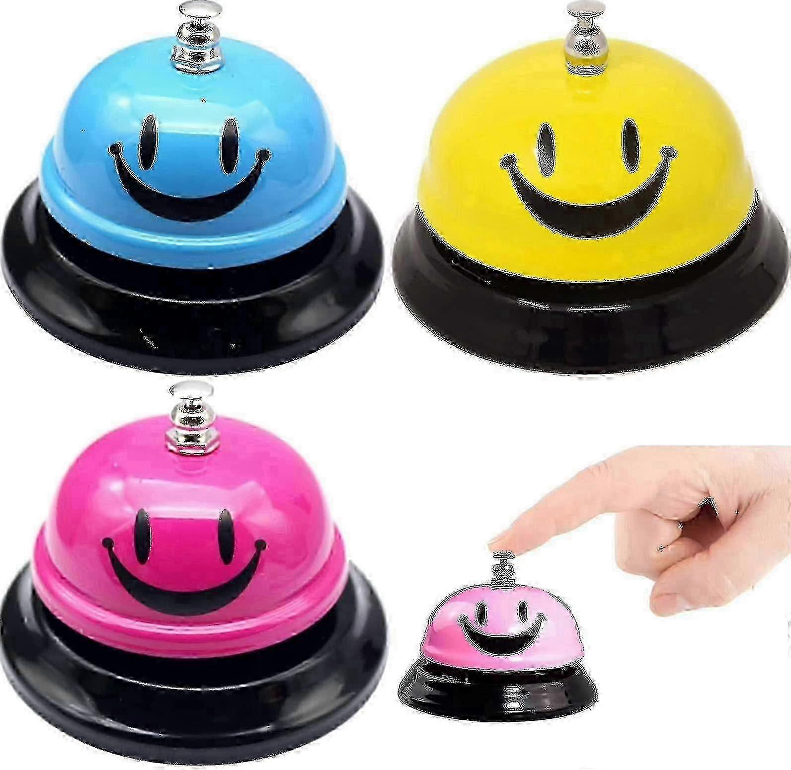 مجموعة من 4 جرس خدمة ، أجراس الاتصال جرس طاولة جرس عداد جرس جرس الاستقبال جرس الباب للمطبخ فندق مطعم بار مكتب - Mishan-Good SZR